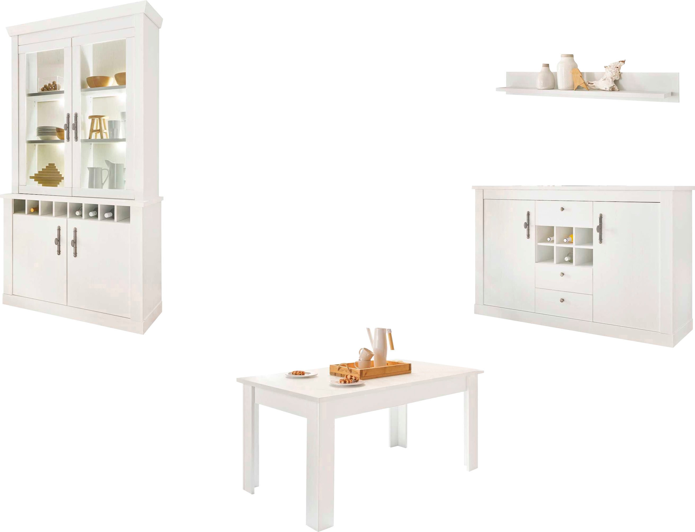 Home affaire Wohnwand »RAVENNA« 4 Stk. tlg.