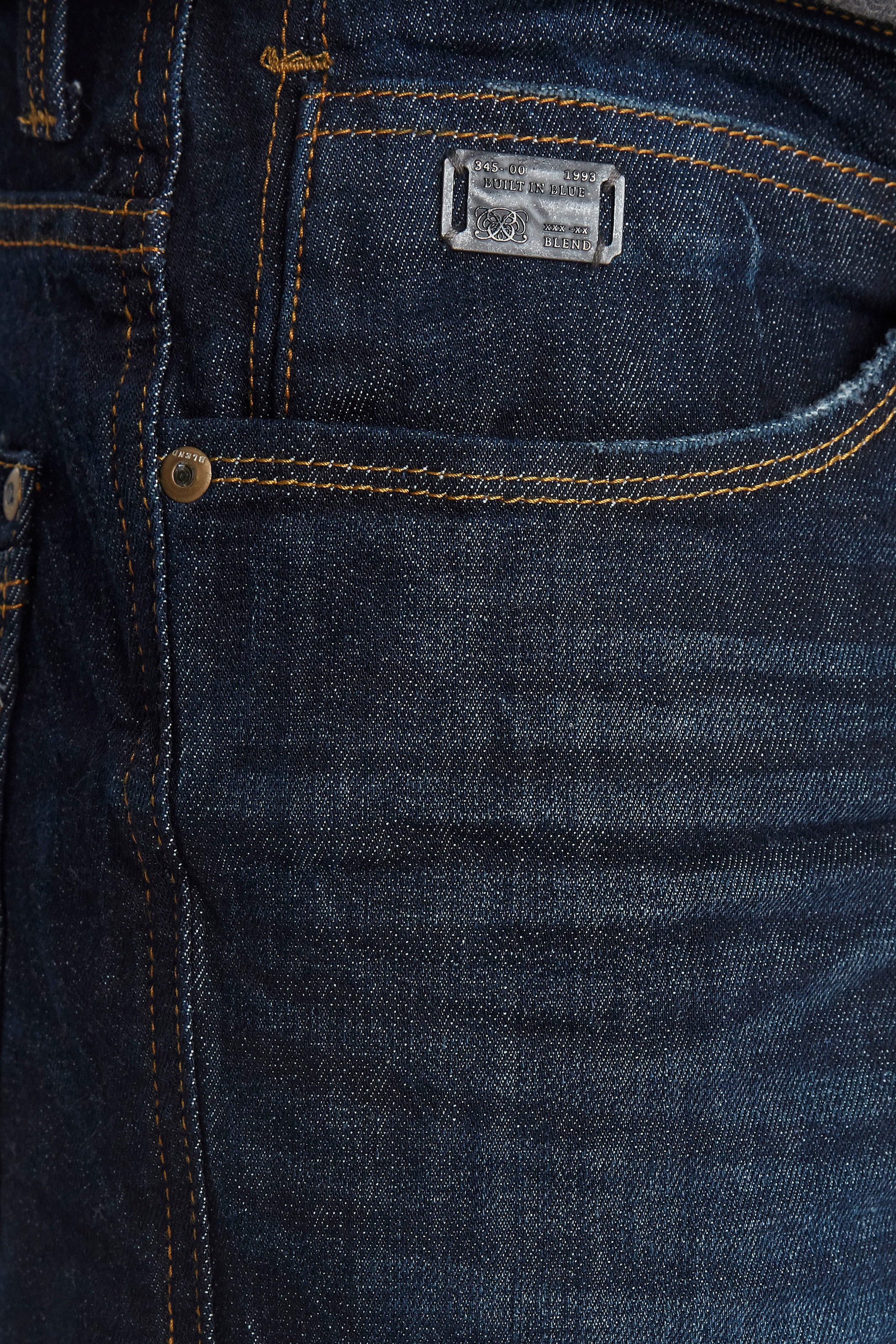 Blend Regular-fit-Jeans »BL-Rock fit« Baumwollmischung mit Elasthan, Regular Fit, elastisches Denim