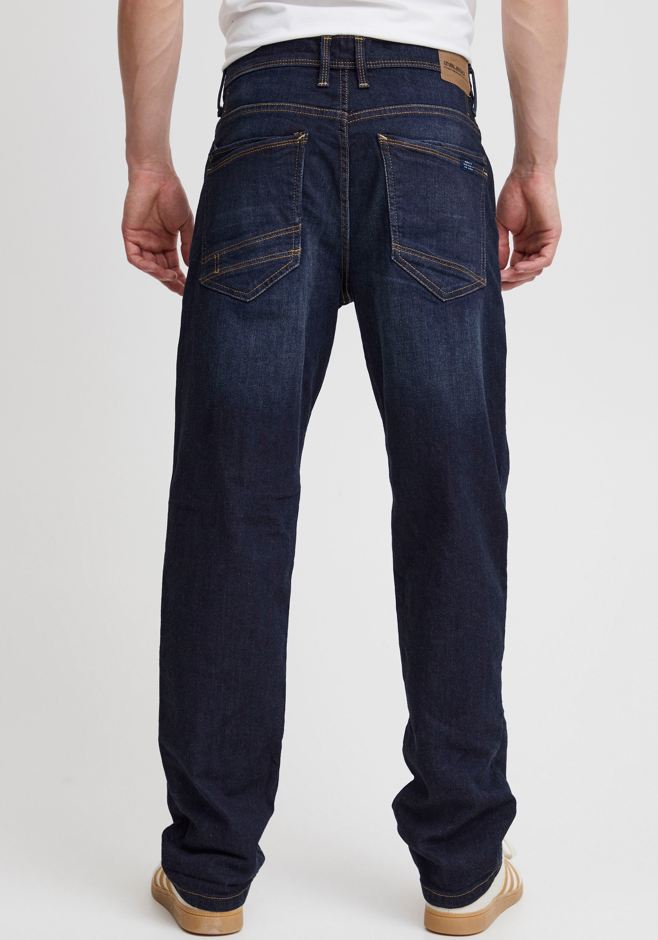 Blend Regular-fit-Jeans »BL-Rock fit« Baumwollmischung mit Elasthan, Regular Fit, elastisches Denim