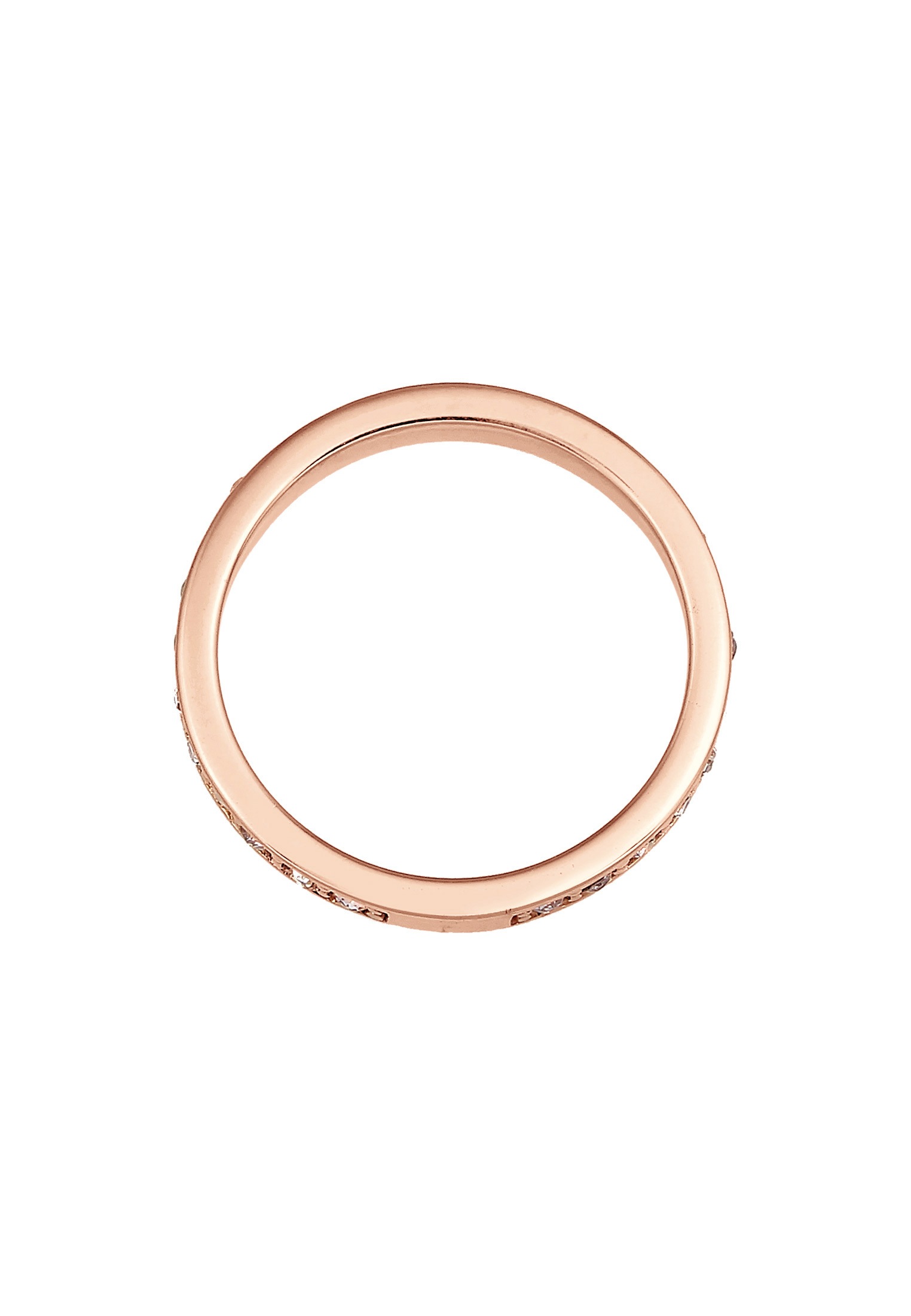 Elli Silberring »Ring Memoire Verlobung Kristalle 925 Silber«