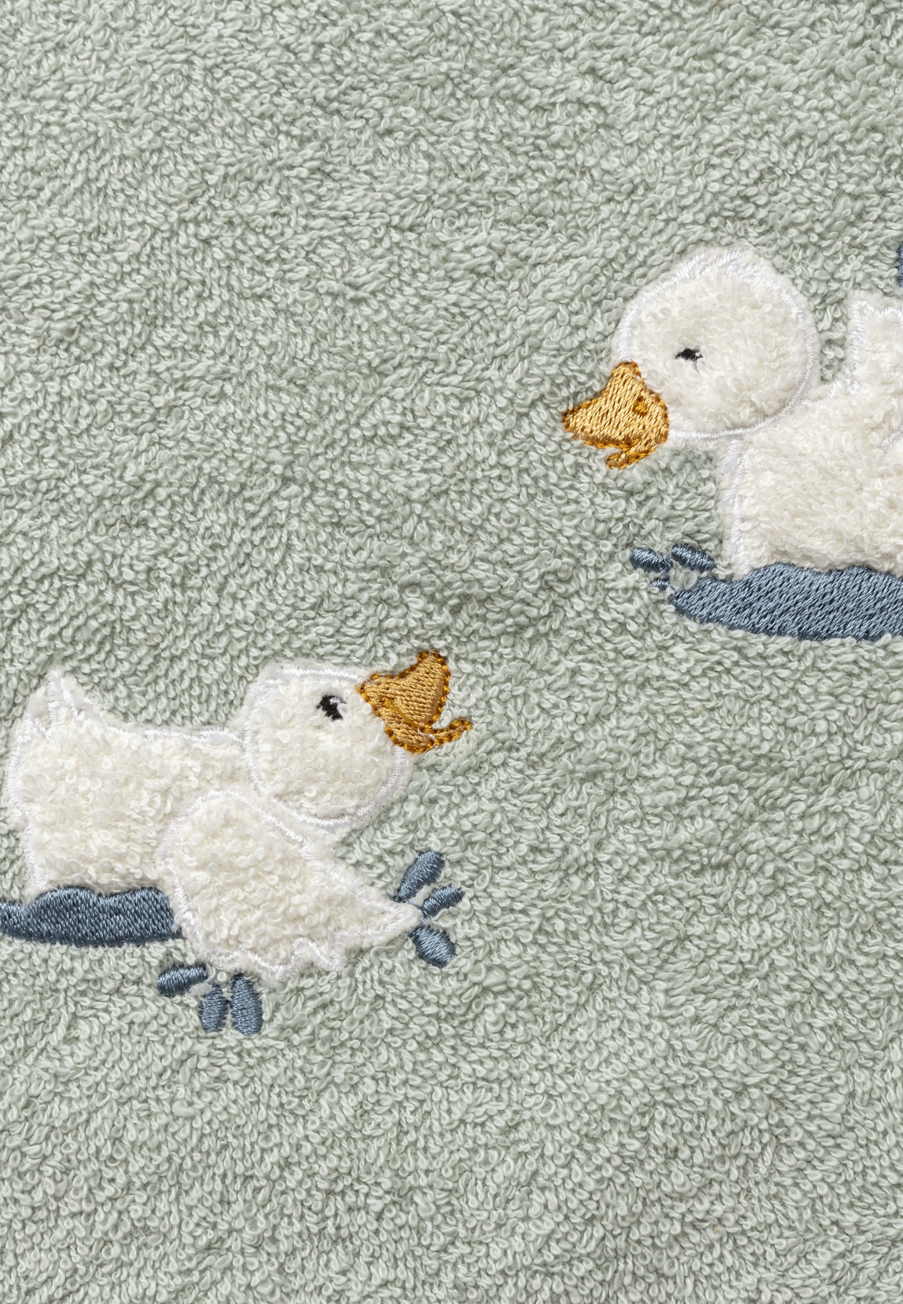 Sterntaler® Kapuzenhandtuch »Kapuzenbadetuch 80x80 cm ENTE Edda«, (1 St.)