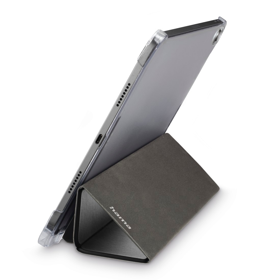 Hama Tablet-Hülle »Schutzhülle "Fold Clear" mit Stiftfach für Apple iPad Air 13" (2024)«, Standfunktion, strapazierfähig