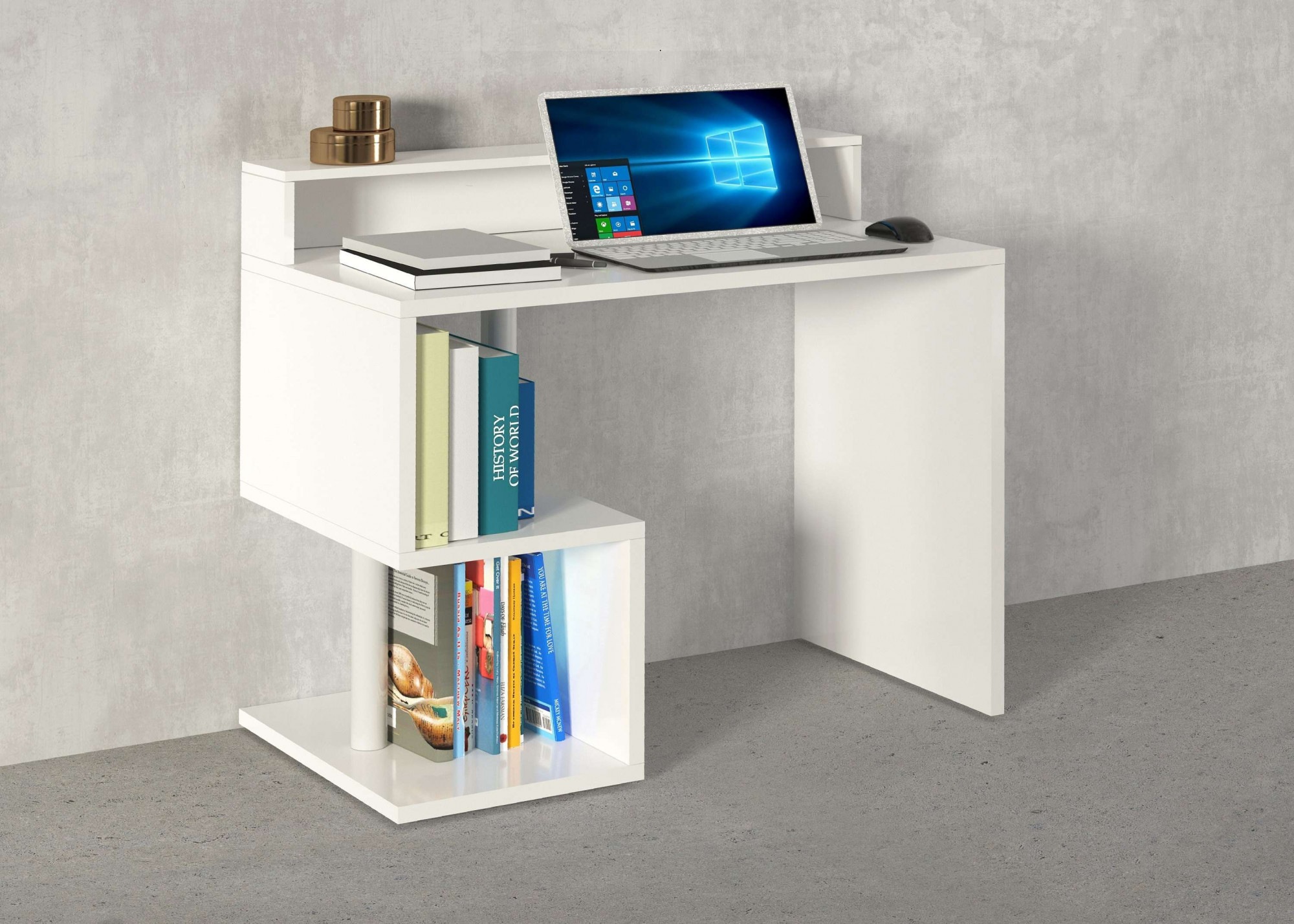 INOSIGN Schreibtisch »Esse, modernes Design«, in verschiedenen Breiten, mit und ohne Monitoraufsatz, Made in Italy