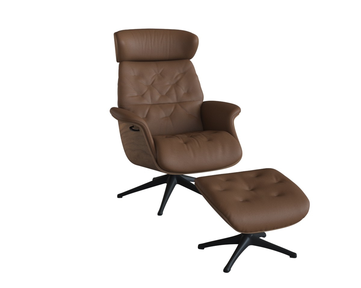 FLEXLUX Relaxsessel »Relaxchairs Volden«, Relaxsessel,Hohes Komfort,Ergonomische Sizhaltung,Rückenverstellung