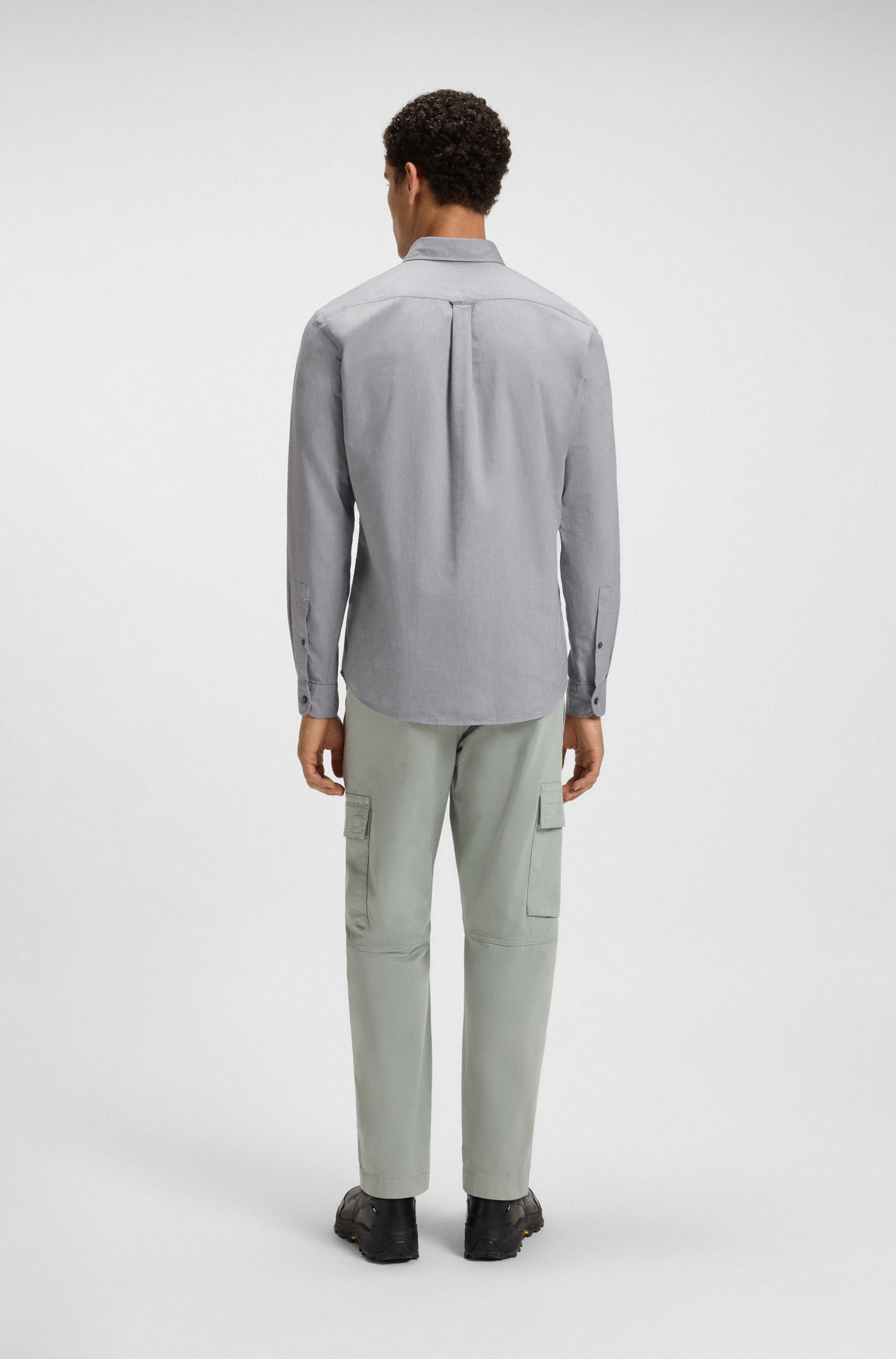 BOSS ORANGE Businesshemd »Rickert« mit Button-down-Kragen