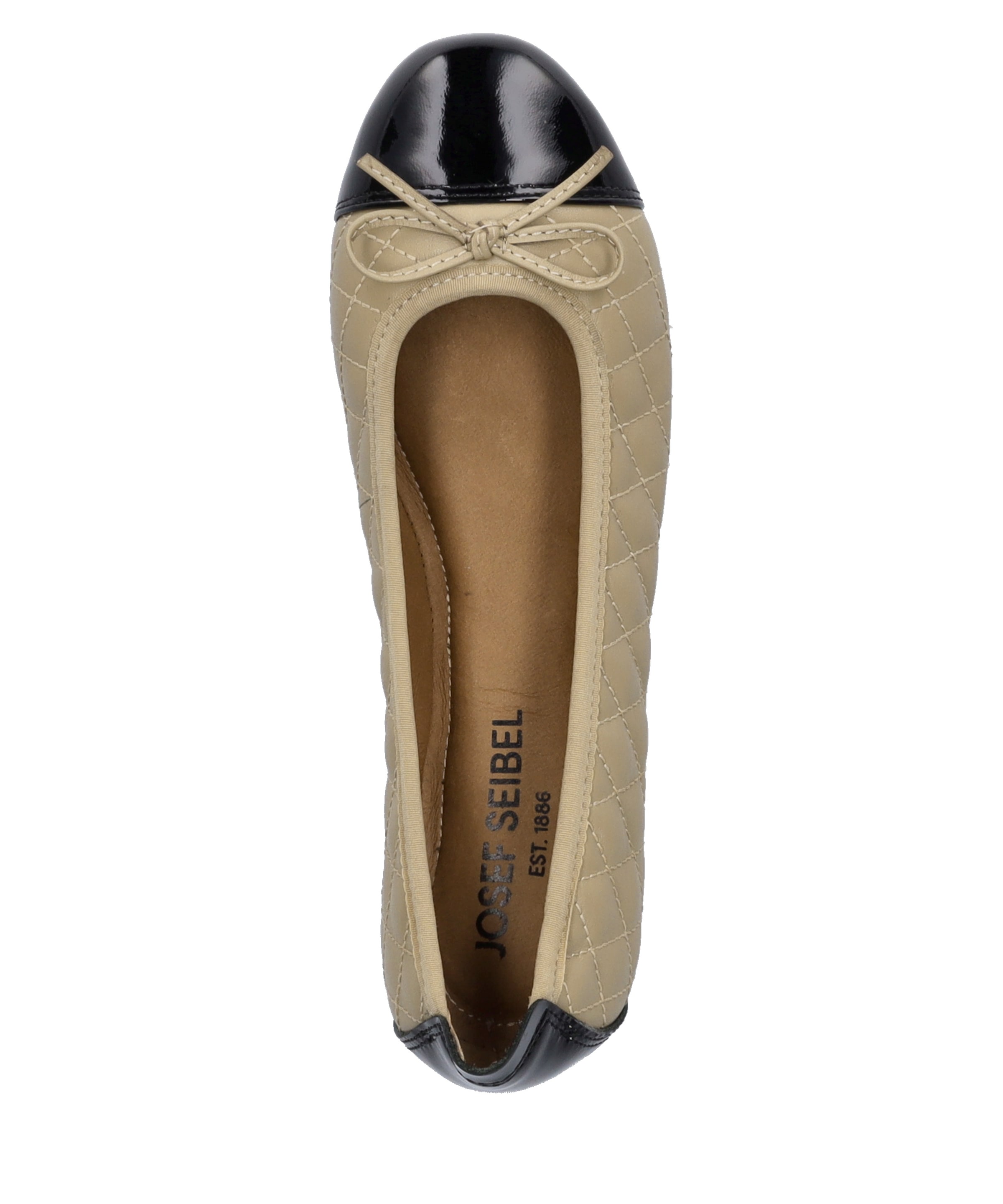 Josef Seibel Ballerina »Pippa 76, schwarz-beige«