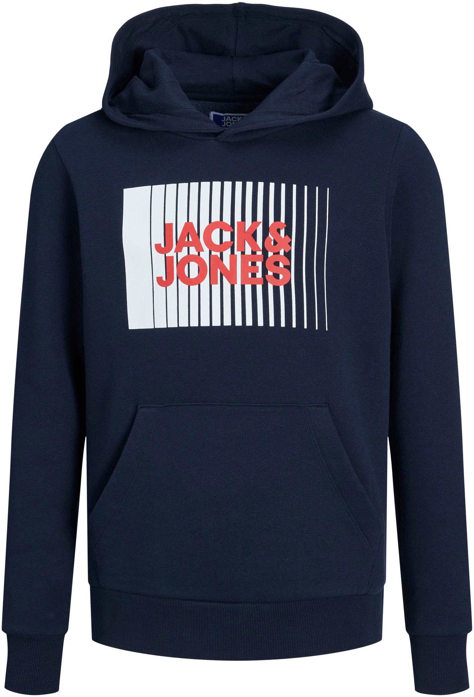 Jack & Jones Junior Kapuzensweatshirt »JJECORP LOGO SWEAT HOOD PLAY NOOS JNR«