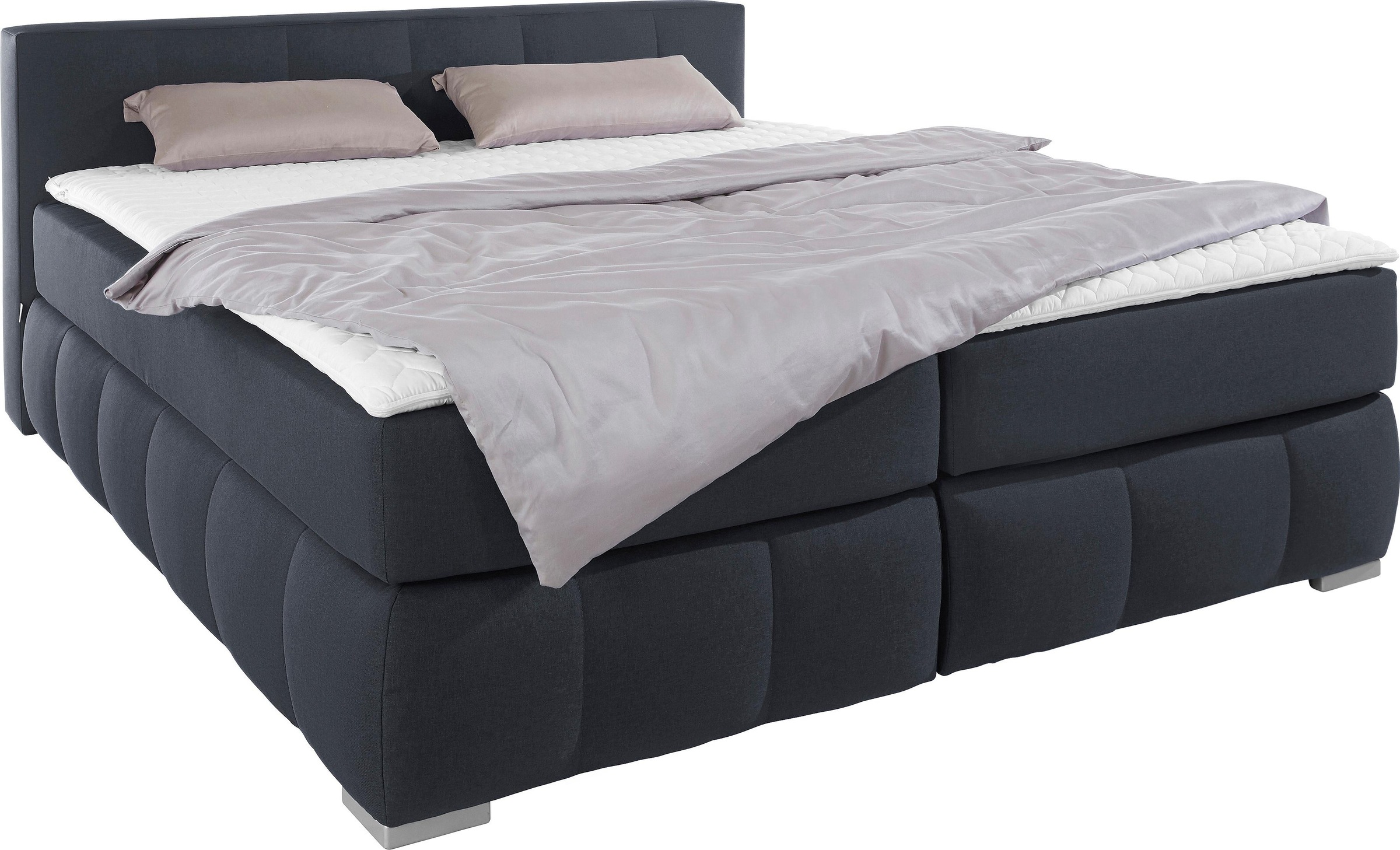 Home affaire Boxspringbett »Chelles«, inkl. Kaltschaumtopper, in 5 Breiten und 3 Matratzenarten