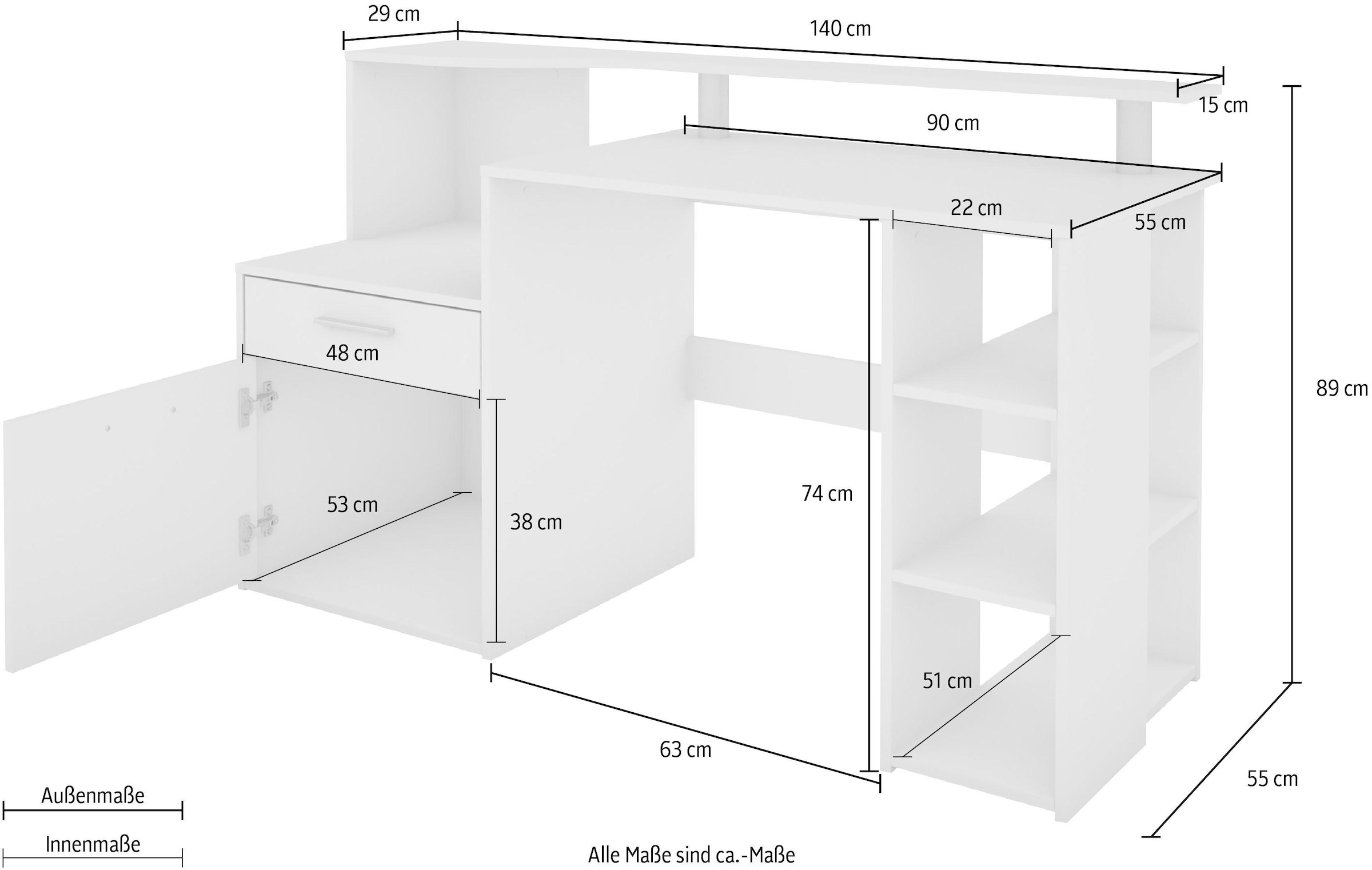 Homexperts Schreibtisch »Larry«