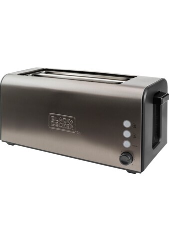 Black + Decker Toaster »BXTO1500E«, 2 lange Schlitze, 1500 W kaufen
