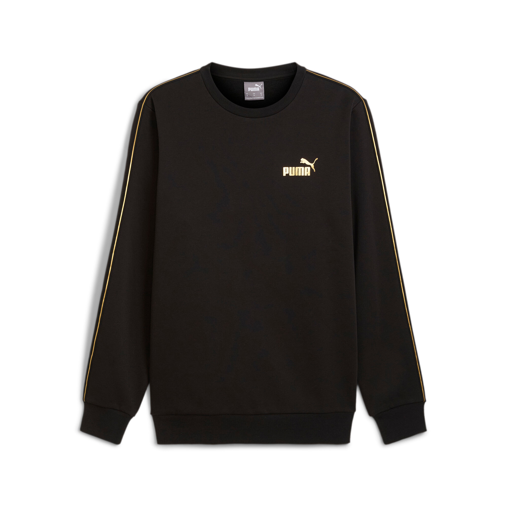 PUMA Langarmshirt »ESS TAPE MINIMAL GOLD CREW FL«
