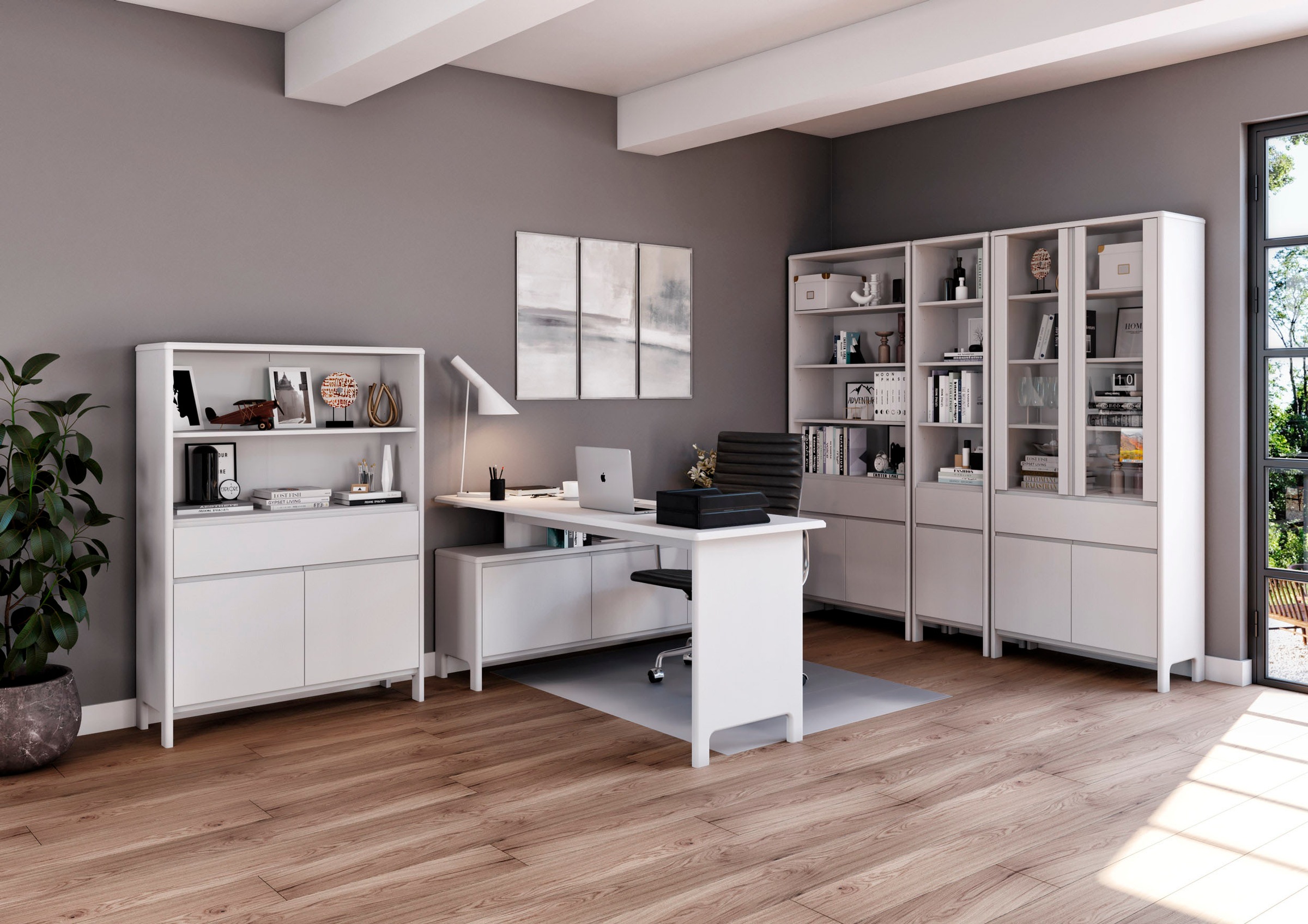 Home affaire Regal »Luven«, Breite 82 cm, Massivholz