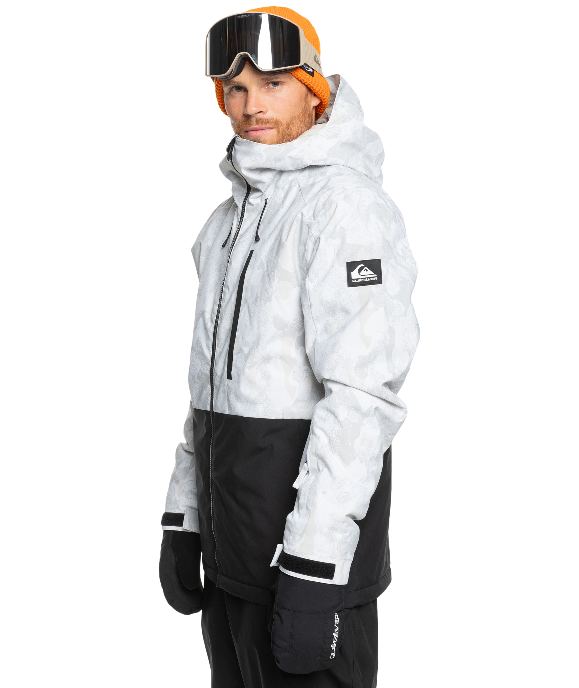 Quiksilver Outdoorjacke »MISHORT SLEEVEION PRINTED BLOCK JK«