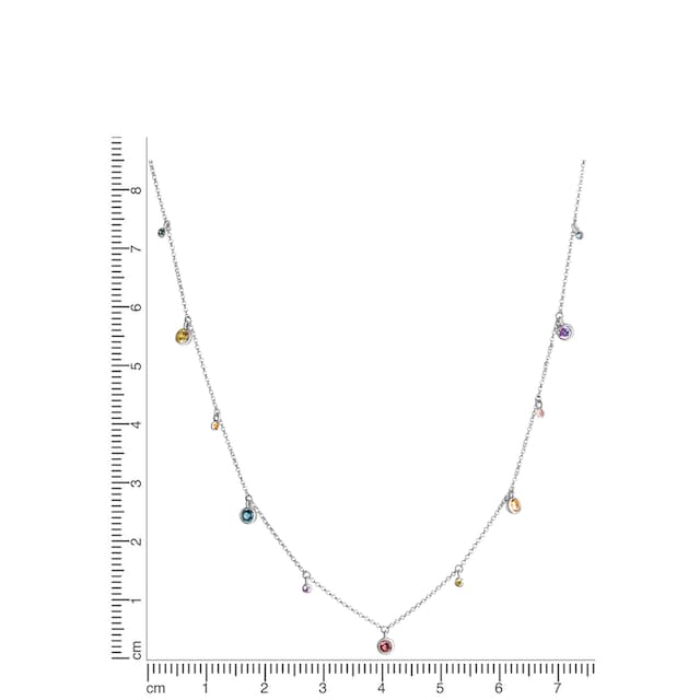 Firetti Kette mit Anhänger »Regenbogen«, mit Zirkonia (synth.) auf Rechnung  kaufen