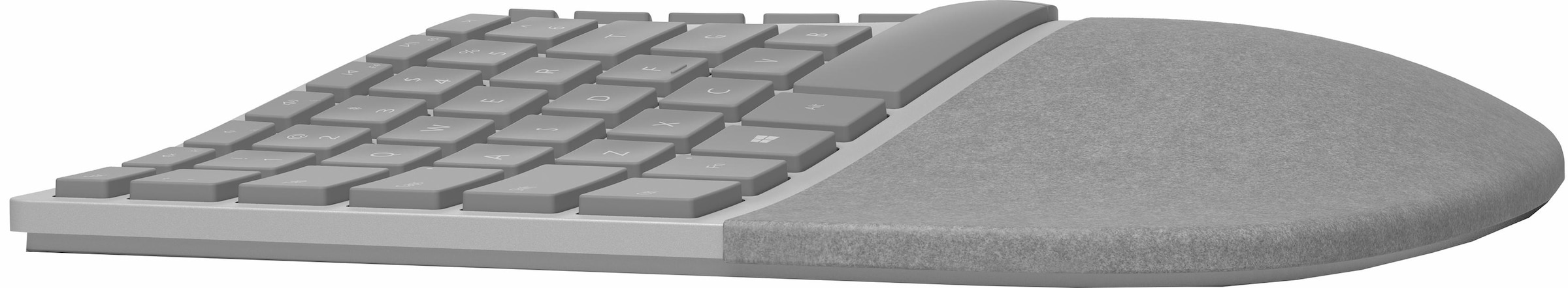 Microsoft ergonomische Tastatur »Surface«, (Handgelenkauflage-ergonomische Form), Alcantara®
