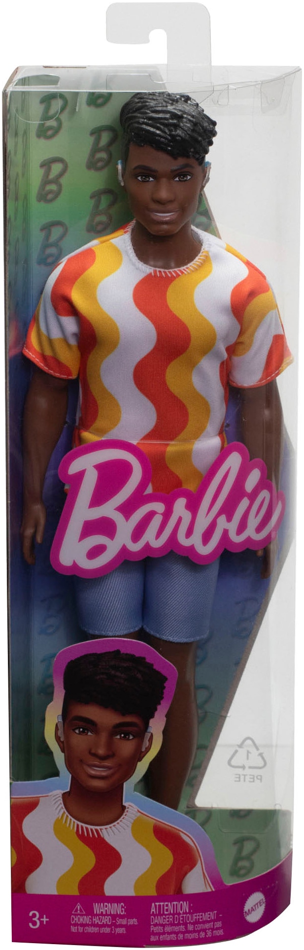 Barbie Anziehpuppe »Fashionistas Ken - Rot and Oranges Shirt«