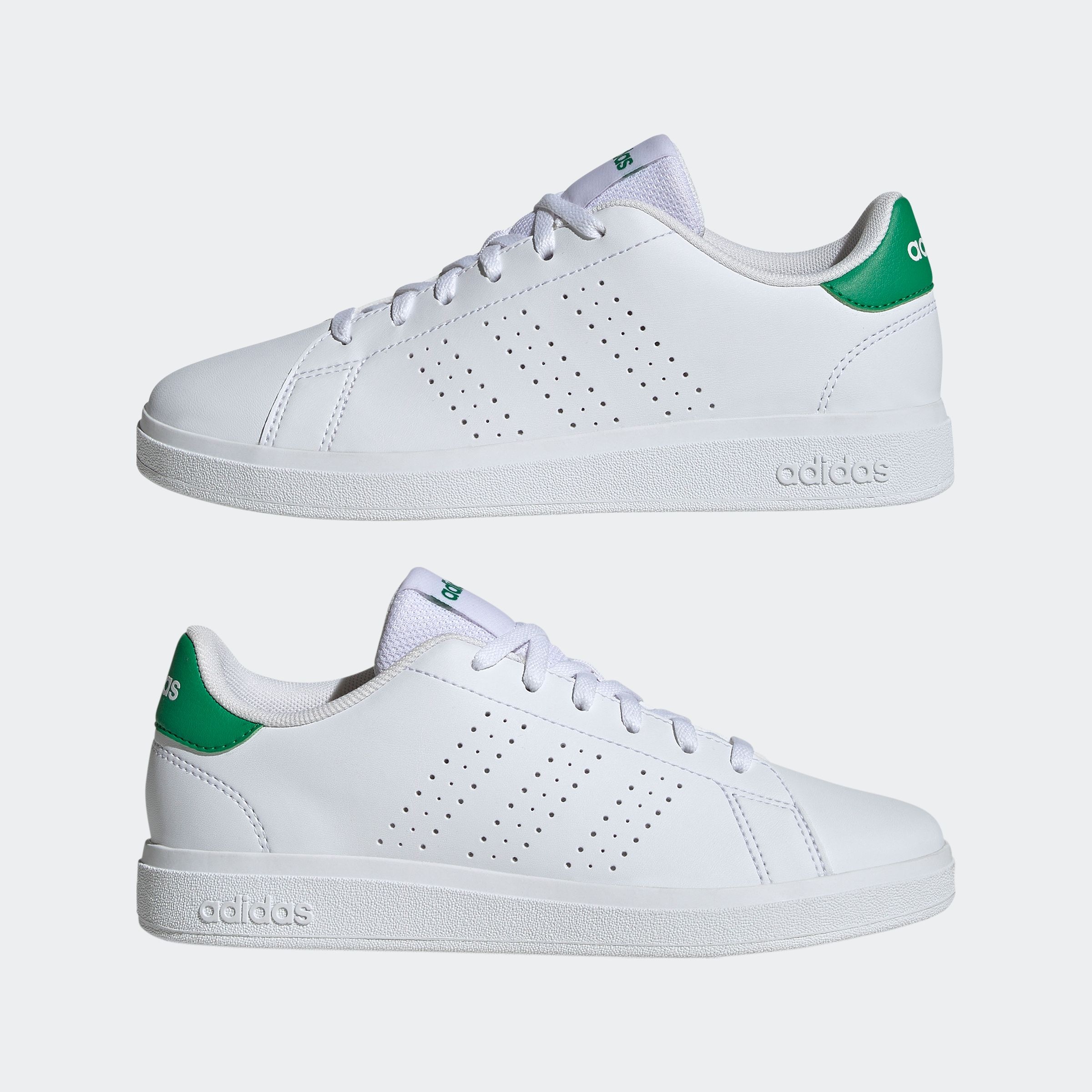 adidas Sportswear Sneaker »ADVANTAGE BASE 2.0 KIDS«, Design auf den Spuren des adidas Stan Smith