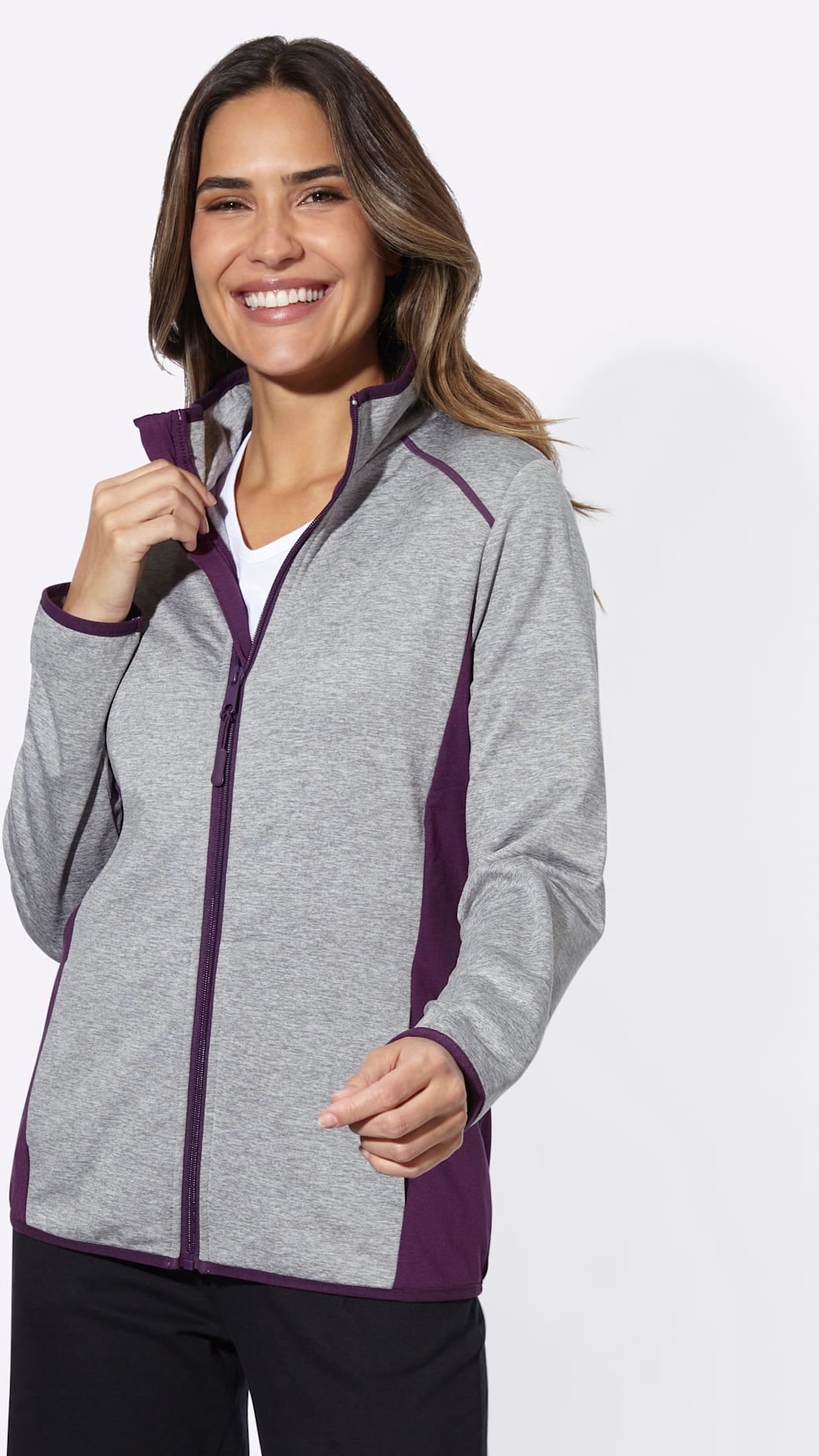   Laufjacke ohne Kapuze