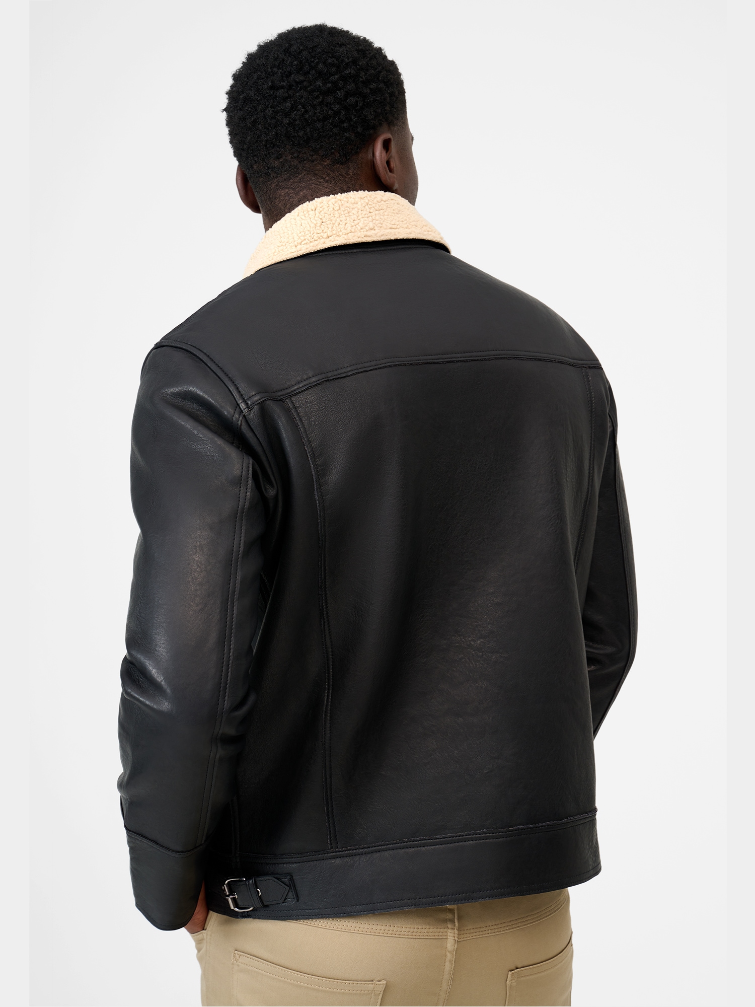 RICANO Bikerjacke »Lederjacke Alvaro« ohne Kapuze Handgefertigt aus echtem Leder