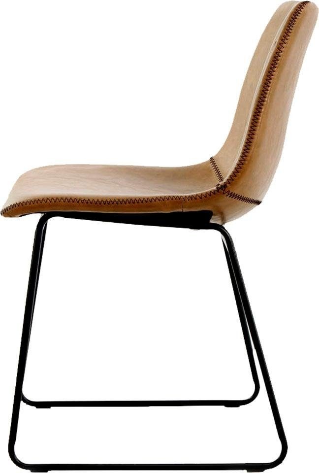 Kayoom Stuhl »Caila 110 2er-Set, Esszimmerstuhl in robuster Aufmachung«, (Set), 2 St., pflegeleicht, modern, strapazierfähig, integrierbar in jeden Wohnstil