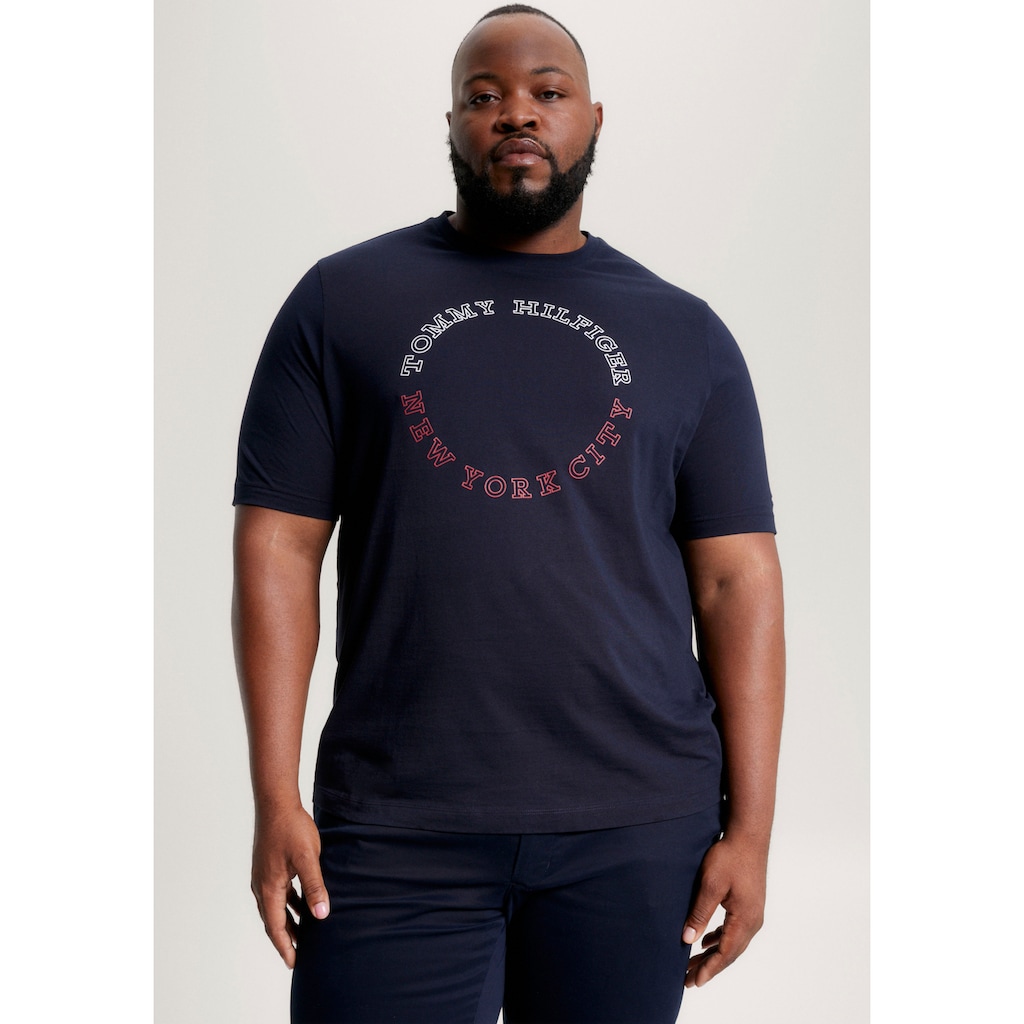 Tommy Hilfiger Big & Tall T-Shirt »BT-MONOTYPE ROUNDLE TEE-B«