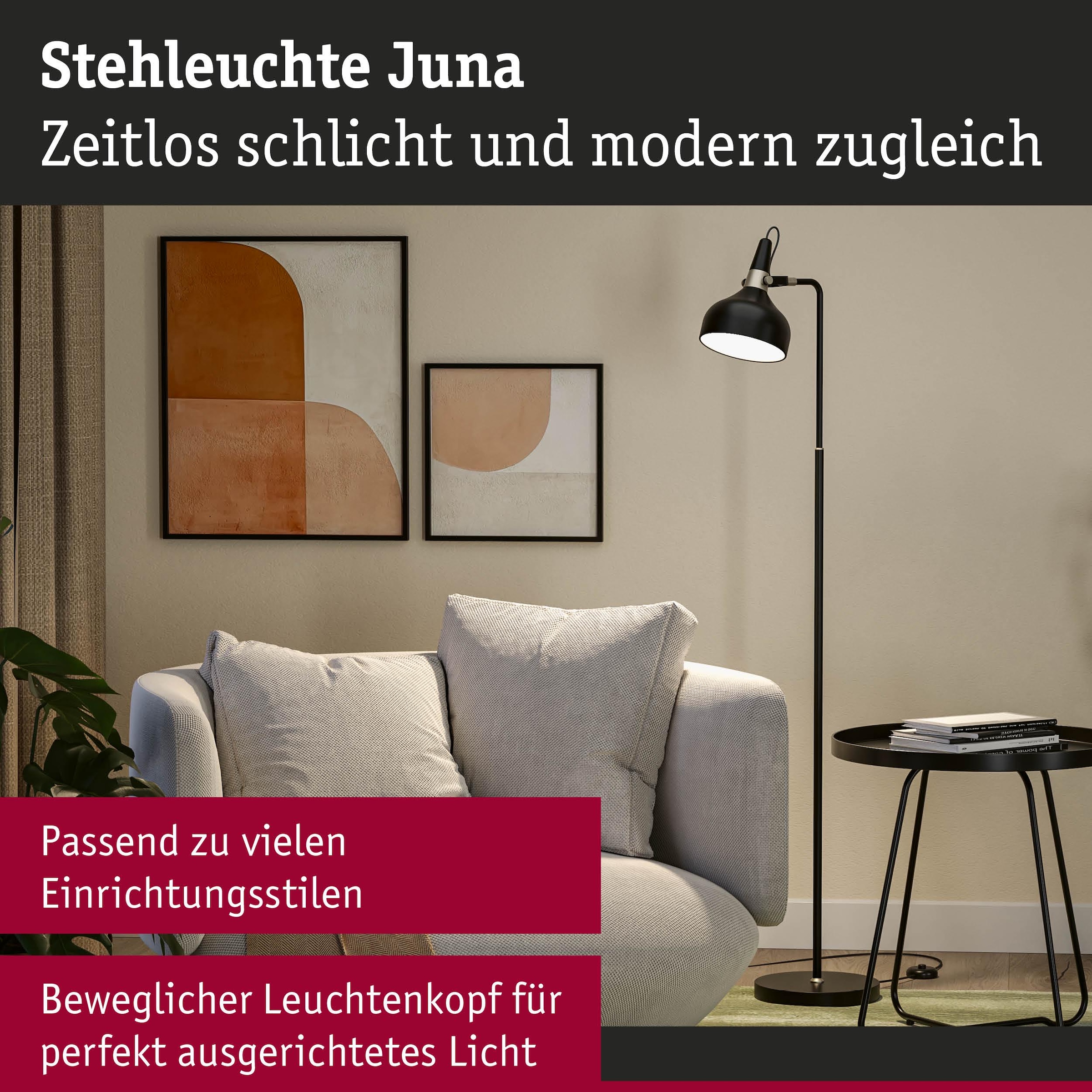 Paulmann Stehlampe »Juna« E14 1 Stk. E14, 1-flammig, dimmbar
