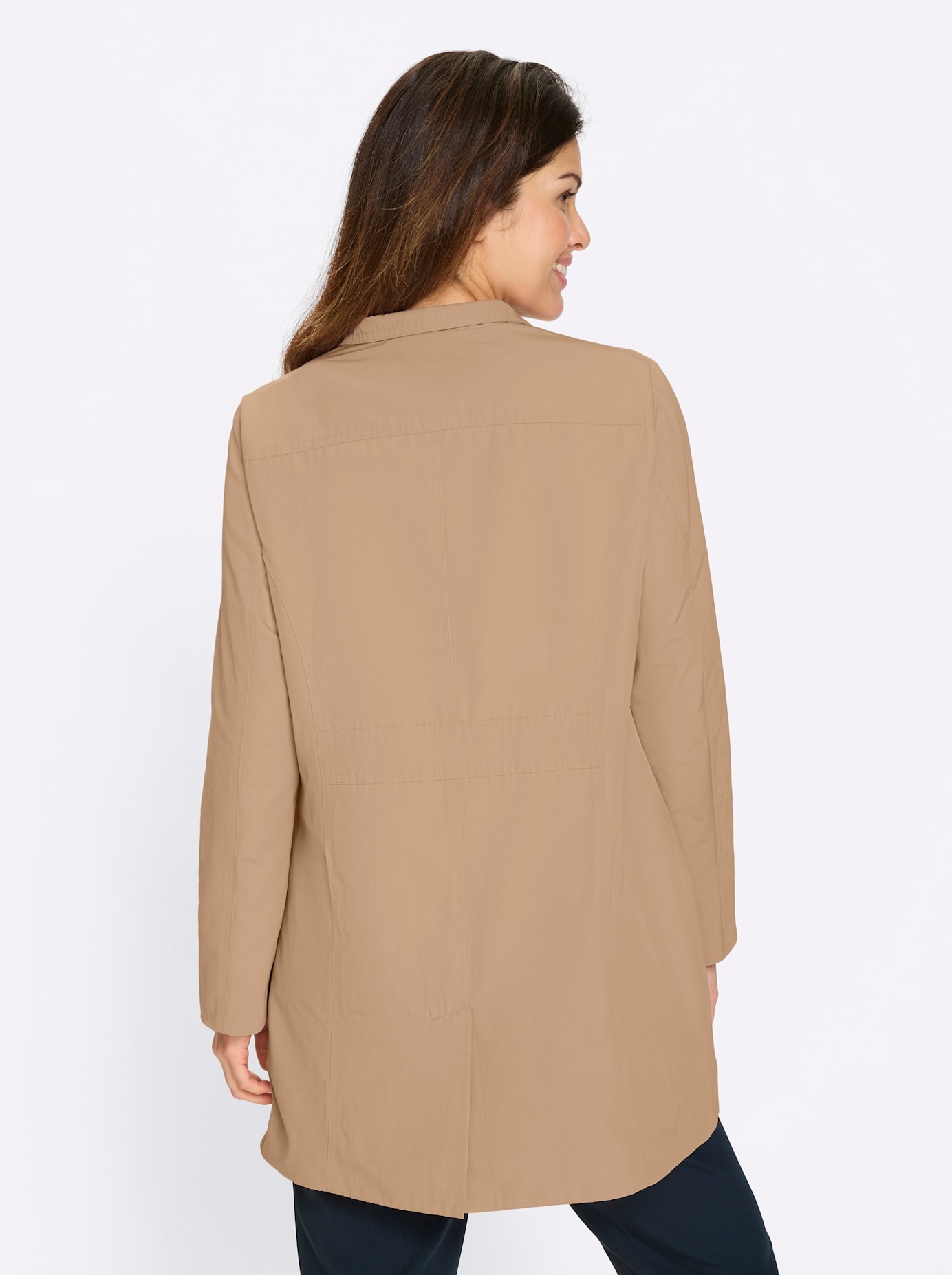 Classic Basics Langjacke ohne Kapuze