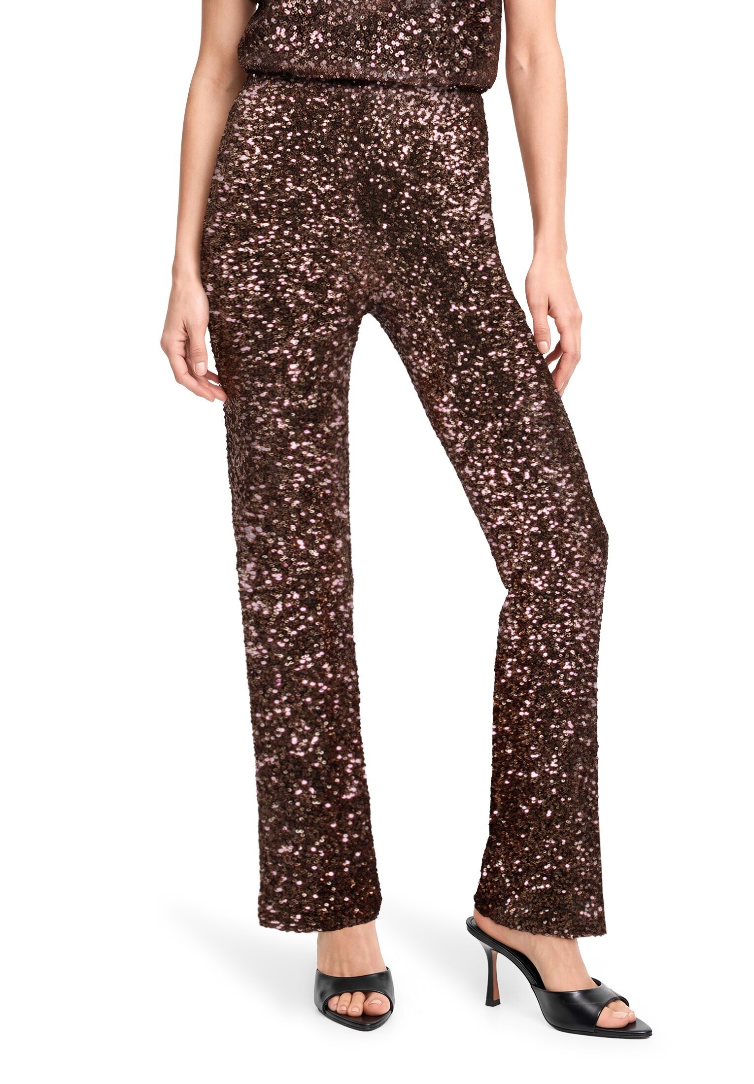 Betty&Co Schlupfhose »Schlupfhose mit Pailletten«
