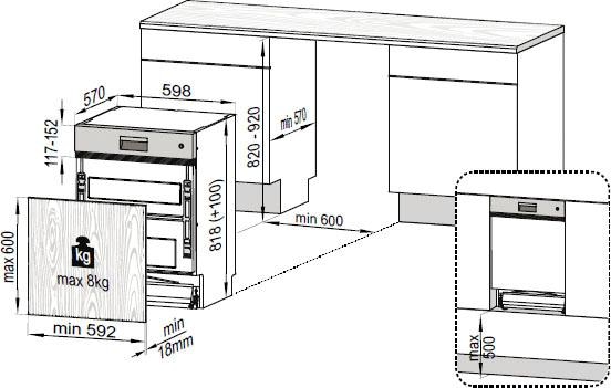 BEKO teilintegrierbarer Geschirrspüler DO55420 »DIO55420X4Y«, 14 Maßgedecke, mit Schnell + Sauber-Programm