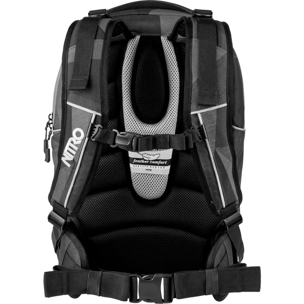 NITRO Schulrucksack »Superhero«, Reflektoren