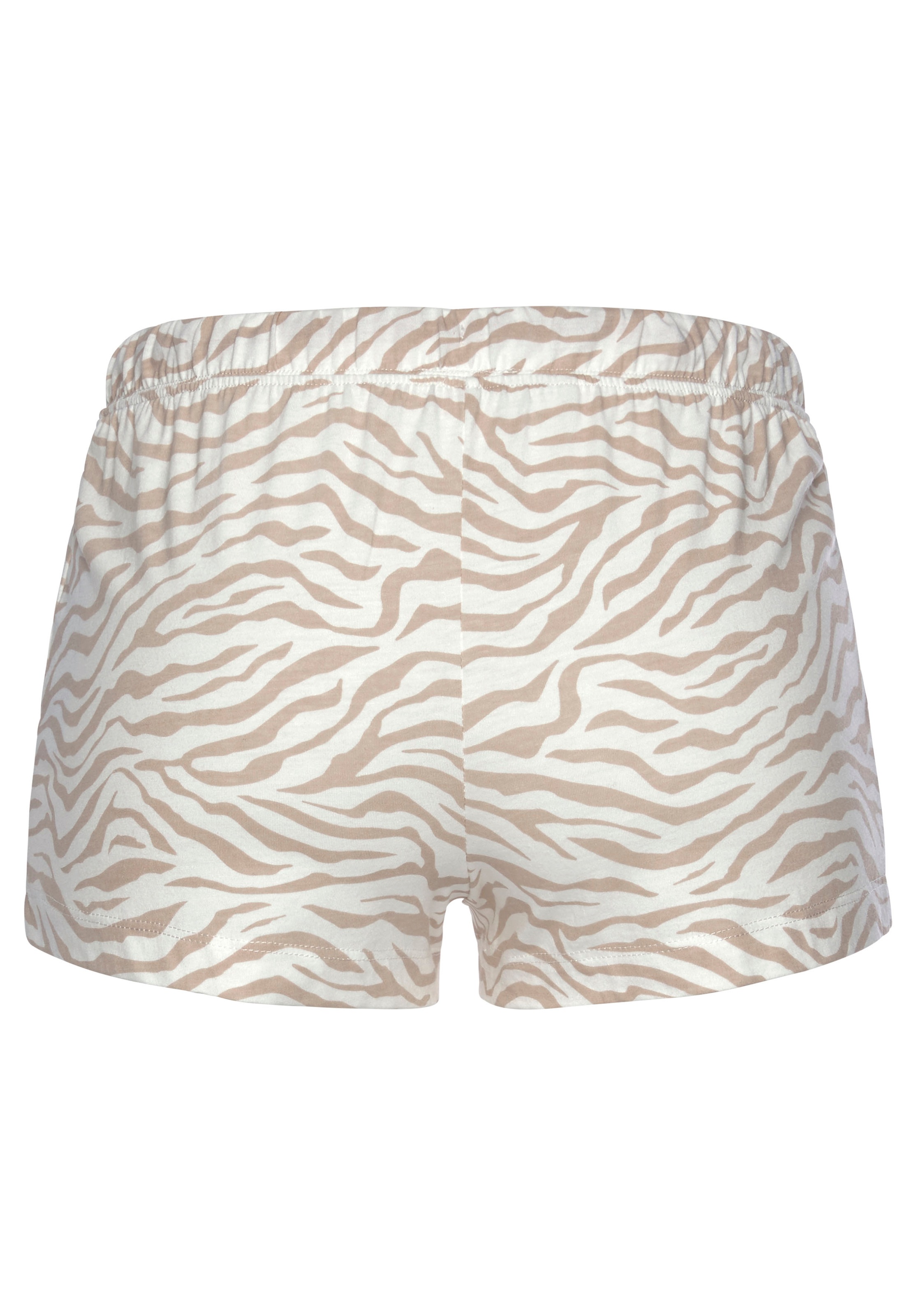 LASCANA Schlafshorts  Uni oder mit schönem Druck