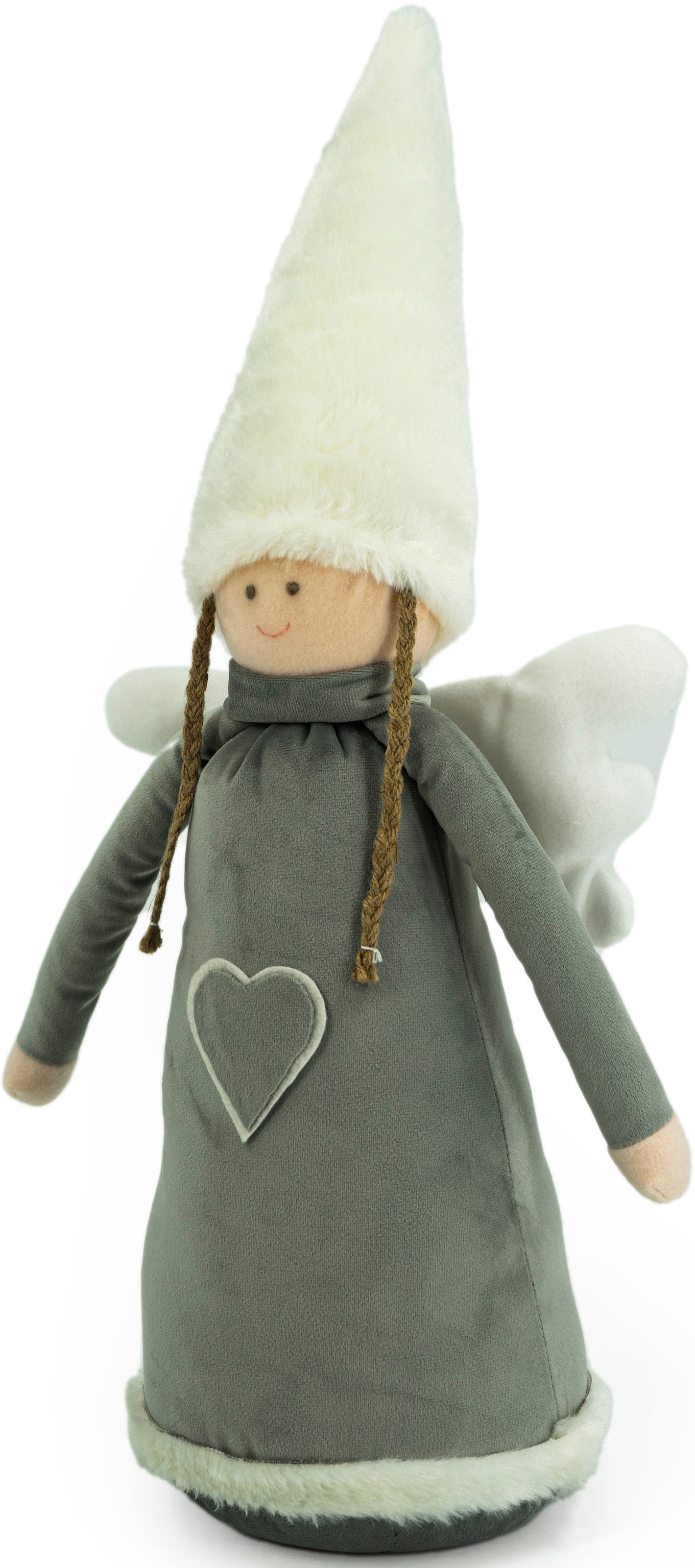 LIVING NOOR auf Samt, aus »Weihnachtsdeko«, bestellen streichelweicher Engelfigur Rechnung Plüschhut