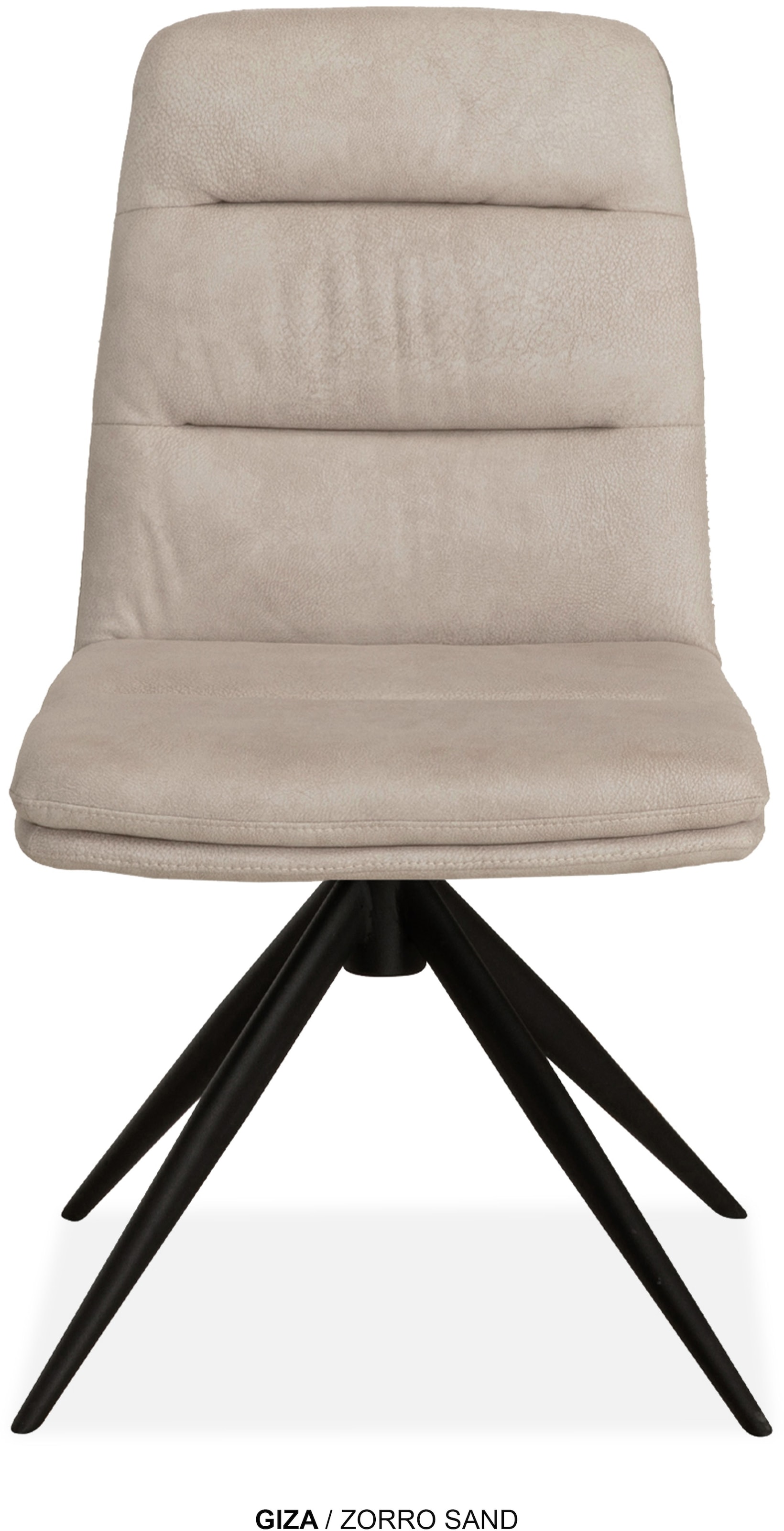 OMG Design Esszimmerstuhl »Giza« (Set) 2 Stk.Drehstuhl mit auto-return, pflegeleichter Bezug