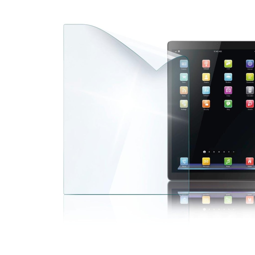 Hama Displayschutzfolie »Displayschutzfolie für Tablets bis 10,1 Zoll, Universal, Crystal Clear«