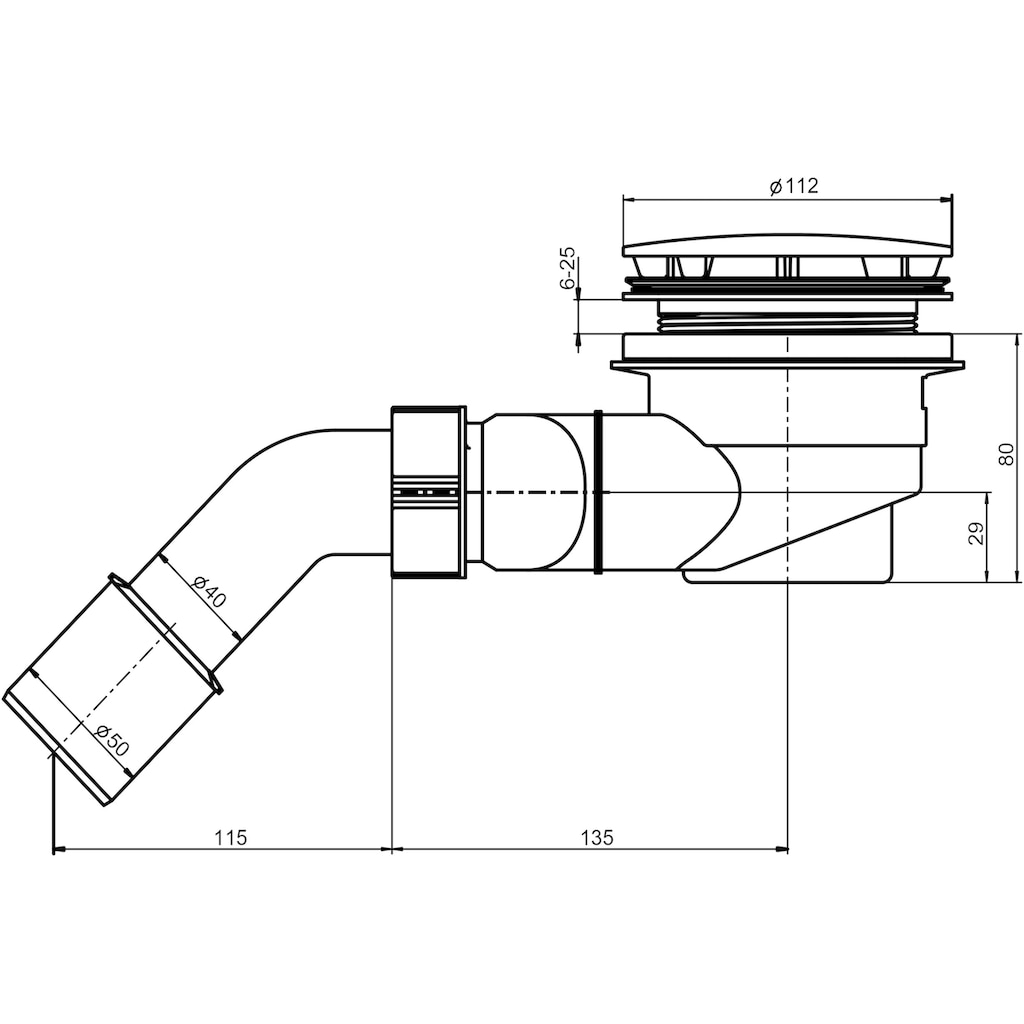 OTTOFOND Duschwanne »Set Rechteckduschwanne«, (3 St.), 900x750/30 mm