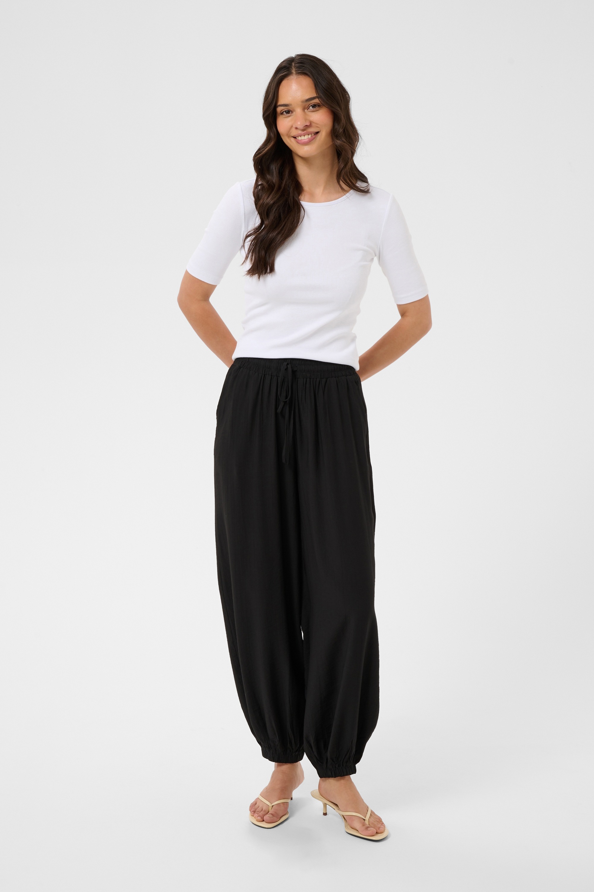 KAFFE Stoffhose »Casual Hose KAalberta«