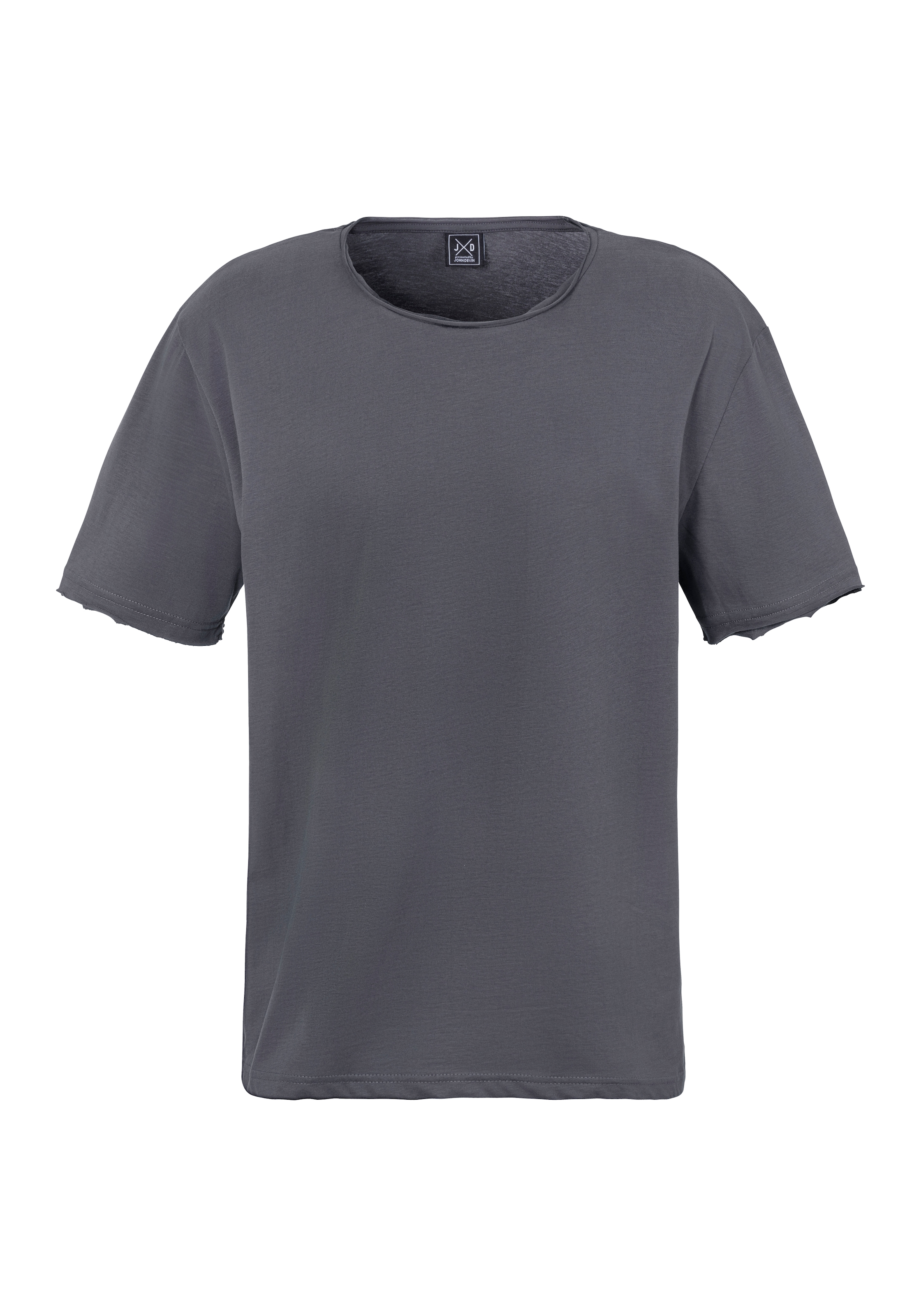 John Devin T-Shirt, (Packung, 2), Relaxed Fit, Kurzarm, Freizeitshirt mit Rundhals aus reiner Baumwolle