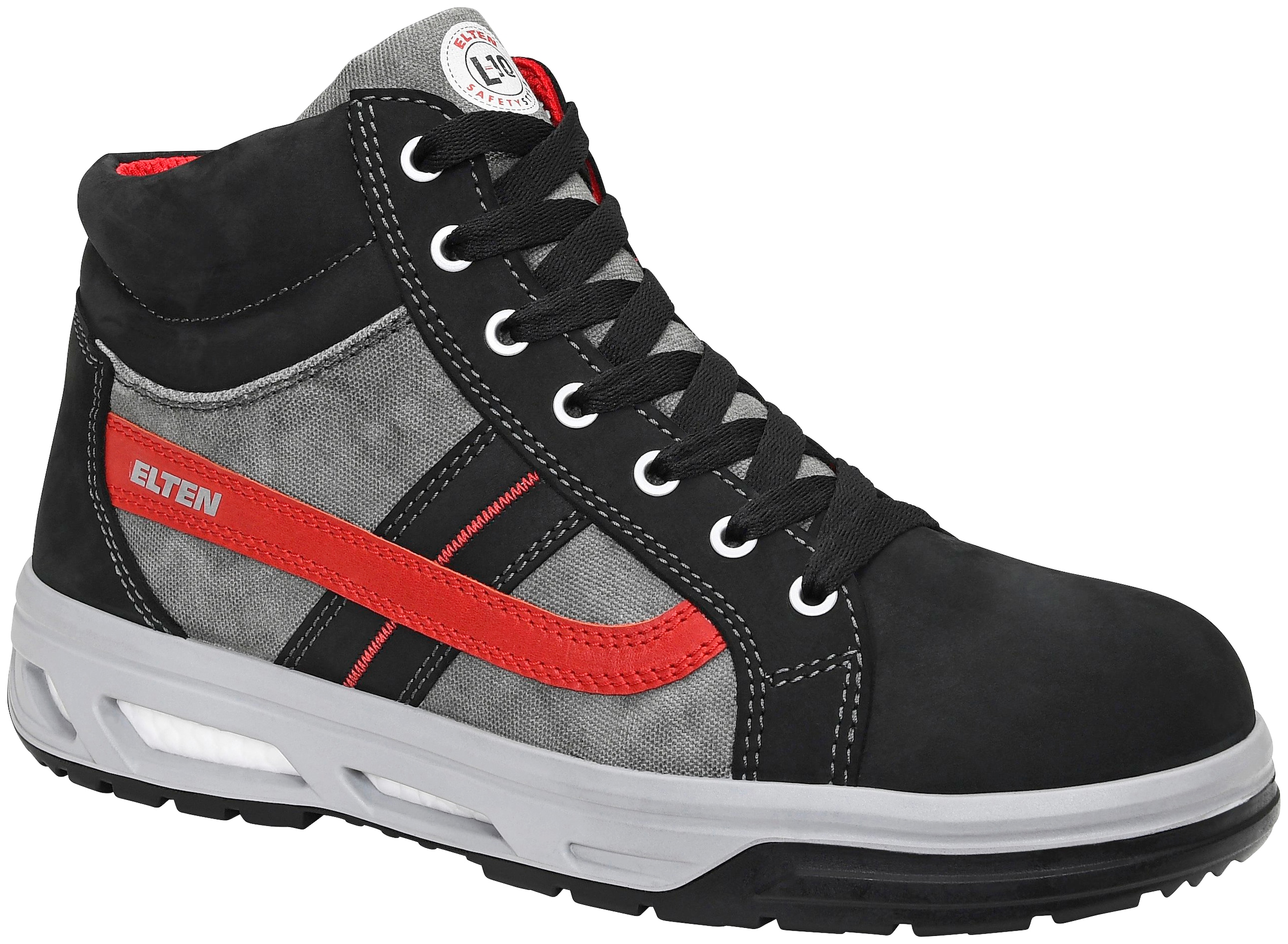 Elten Sicherheitsschuh »NEWTON black Mid ESD S2«, S2 online kaufen | mit 3  Jahren XXL Garantie