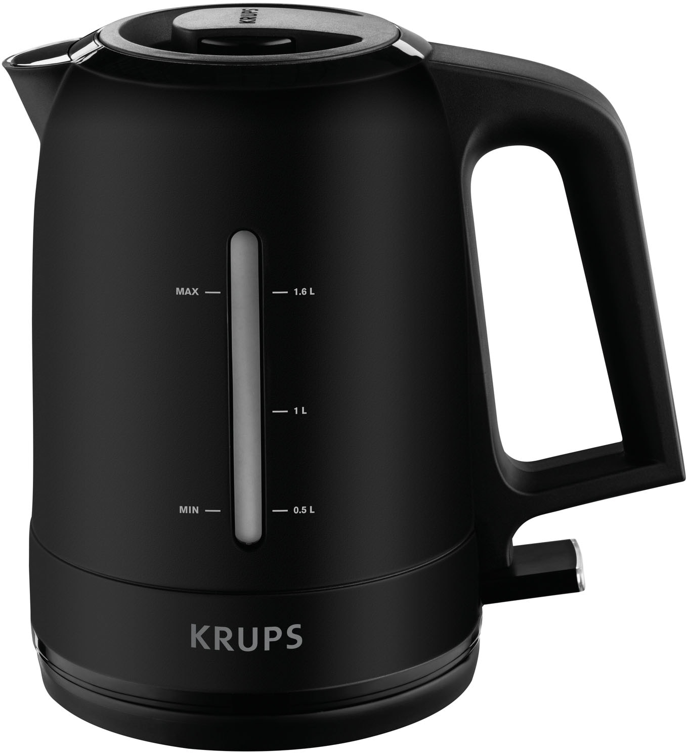 Krups Wasserkocher »BW2448 Pro Aroma«, 1,6 l, 2400 W, Beleuchteter Ein-/ Ausschalter, Schwarz