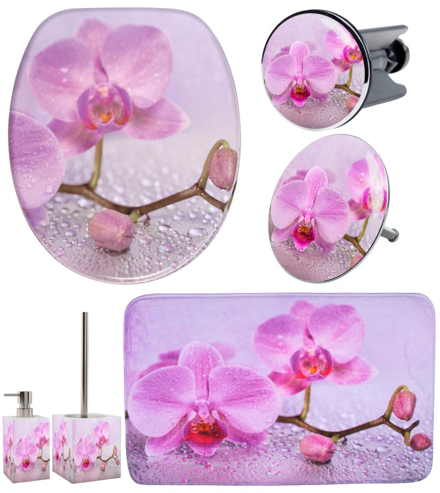 Badaccessoire-Set »Blooming«, (Komplett-Set, 6 tlg.)