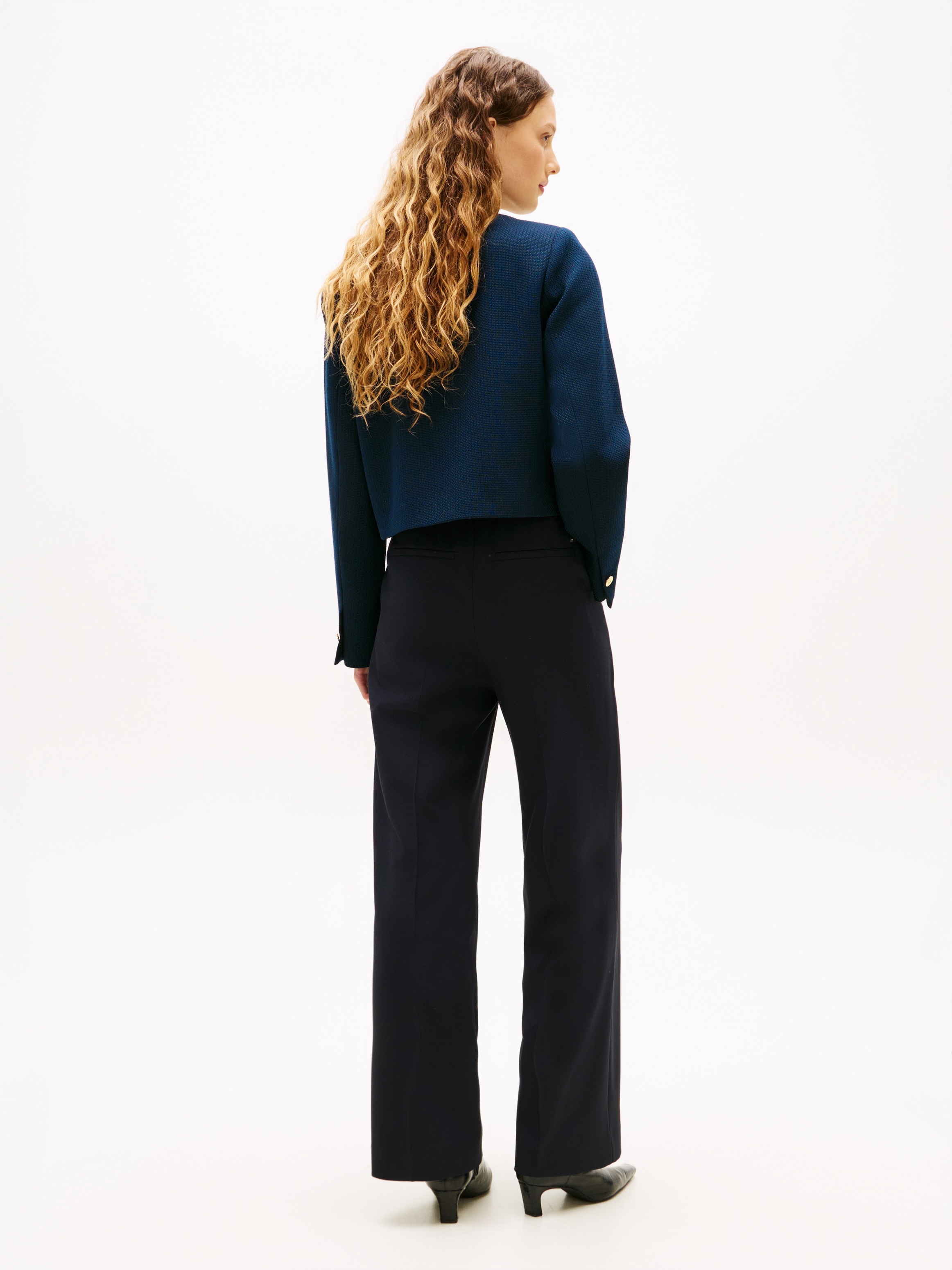 Tommy Hilfiger Kurzblazer »PREPPY TEXTURE LADY JACKET«