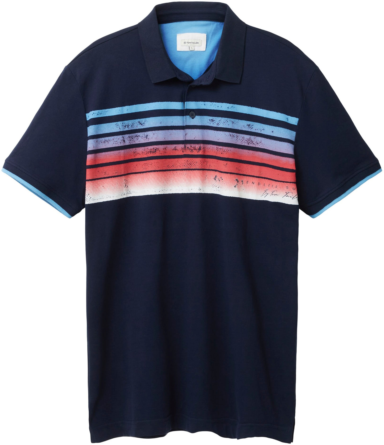 TOM TAILOR Poloshirt, mit kontrastfarbenen Details bei ♕ | Poloshirts