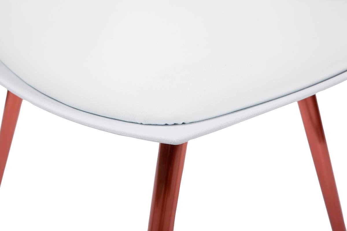 Kayoom Stuhl »Dakota 110 4er-Set, Kunstleder-Bezug, Sitzfläche aus Schaumstoff«, (Set), 4 St., ergonomisch, komfortabel, pflegeleicht, Kunstleder-Bezug