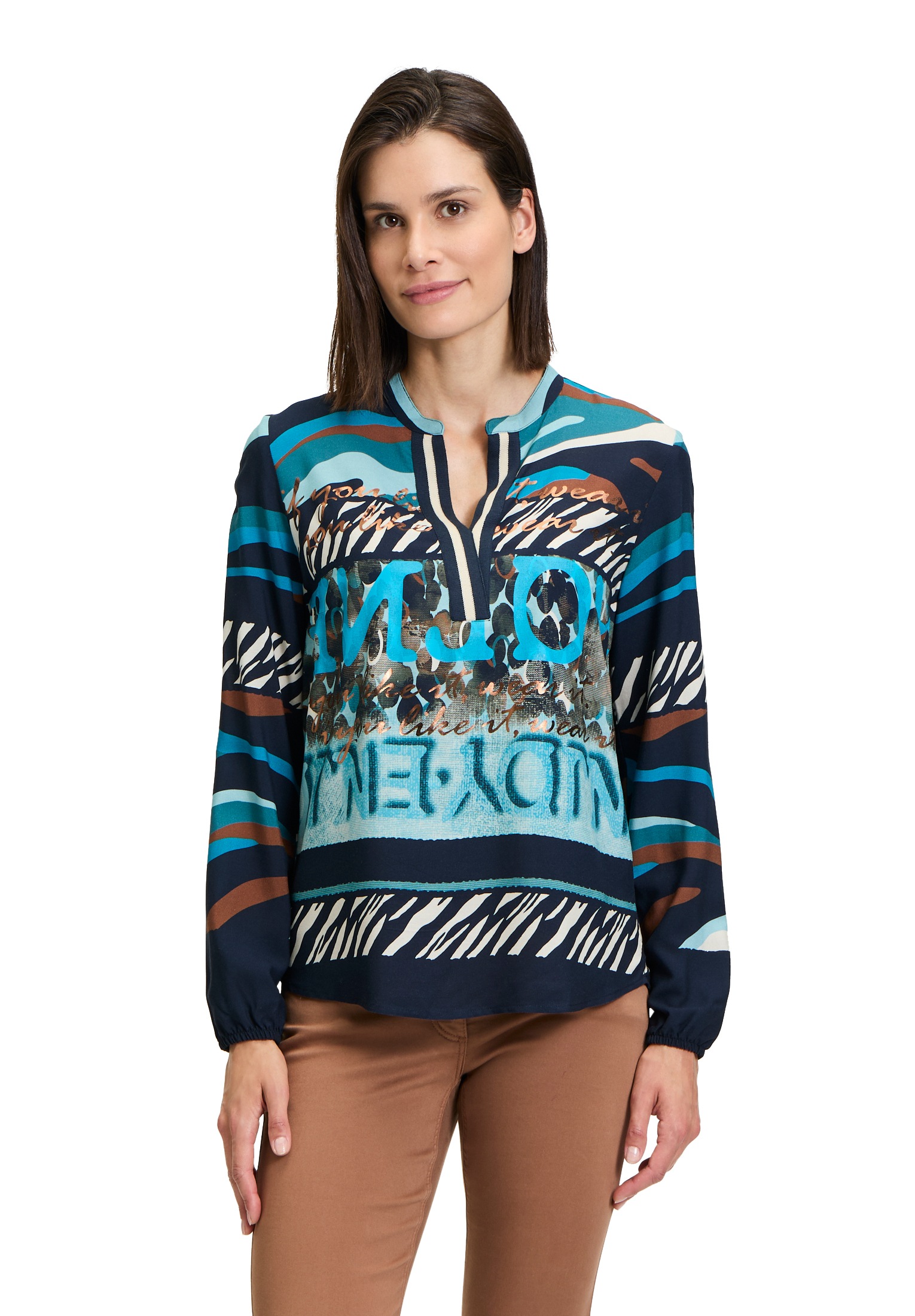 Betty Barclay Longbluse »Longbluse mit Stehkragen«