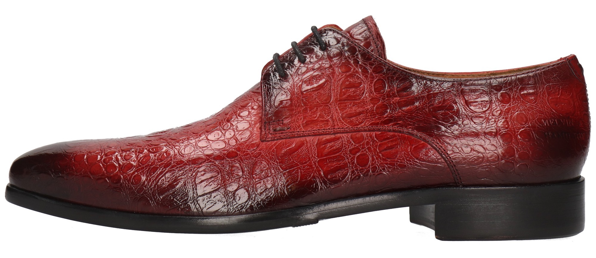 Melvin & Hamilton Schnürschuh »Lewis 13 - vegetabil gegerbt«, Business Schuh, Anzugschuh mit Prägung