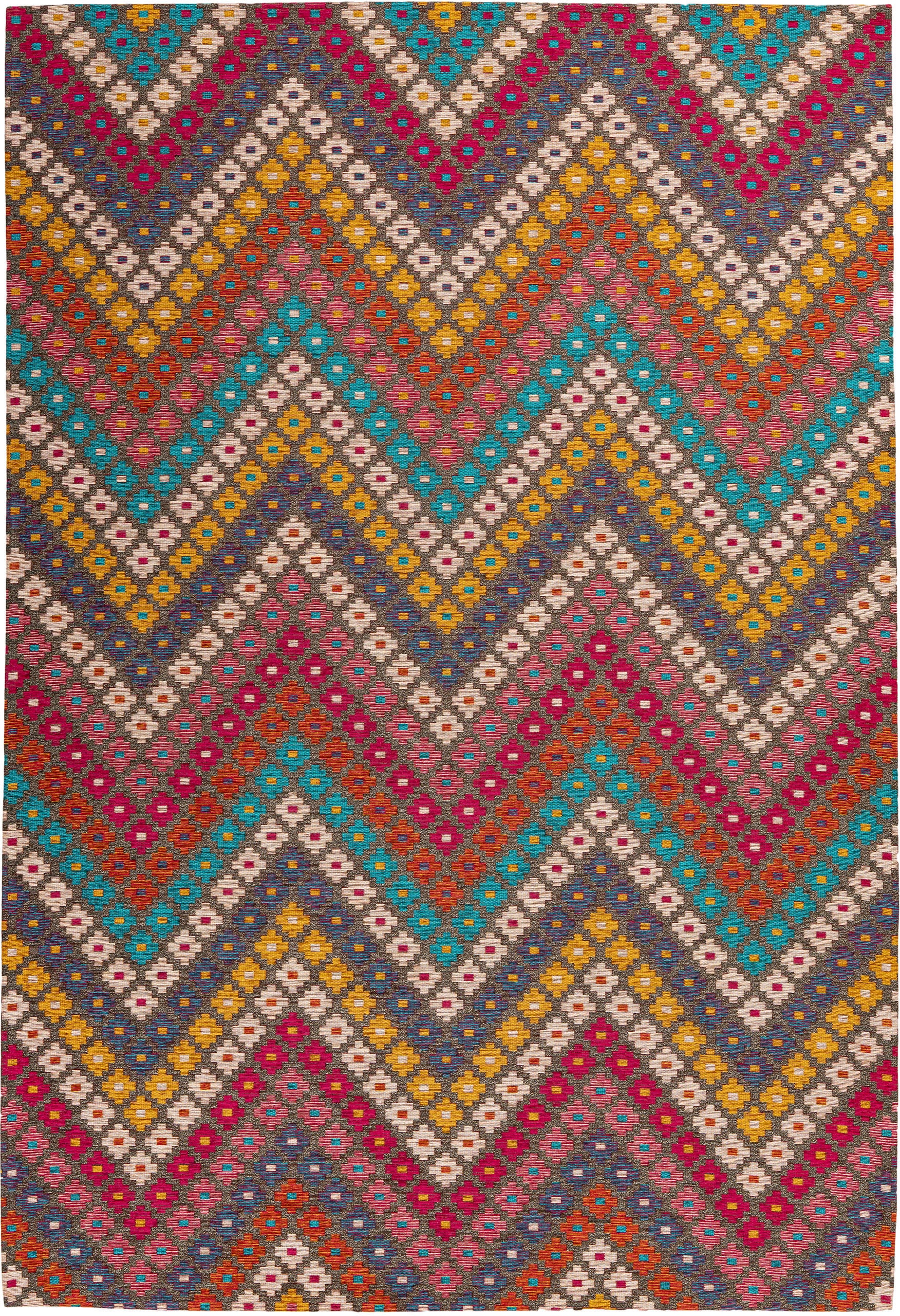 Padiro Teppich »Primavera 225« rechteckig 5 mm Höhe Flachgewebe