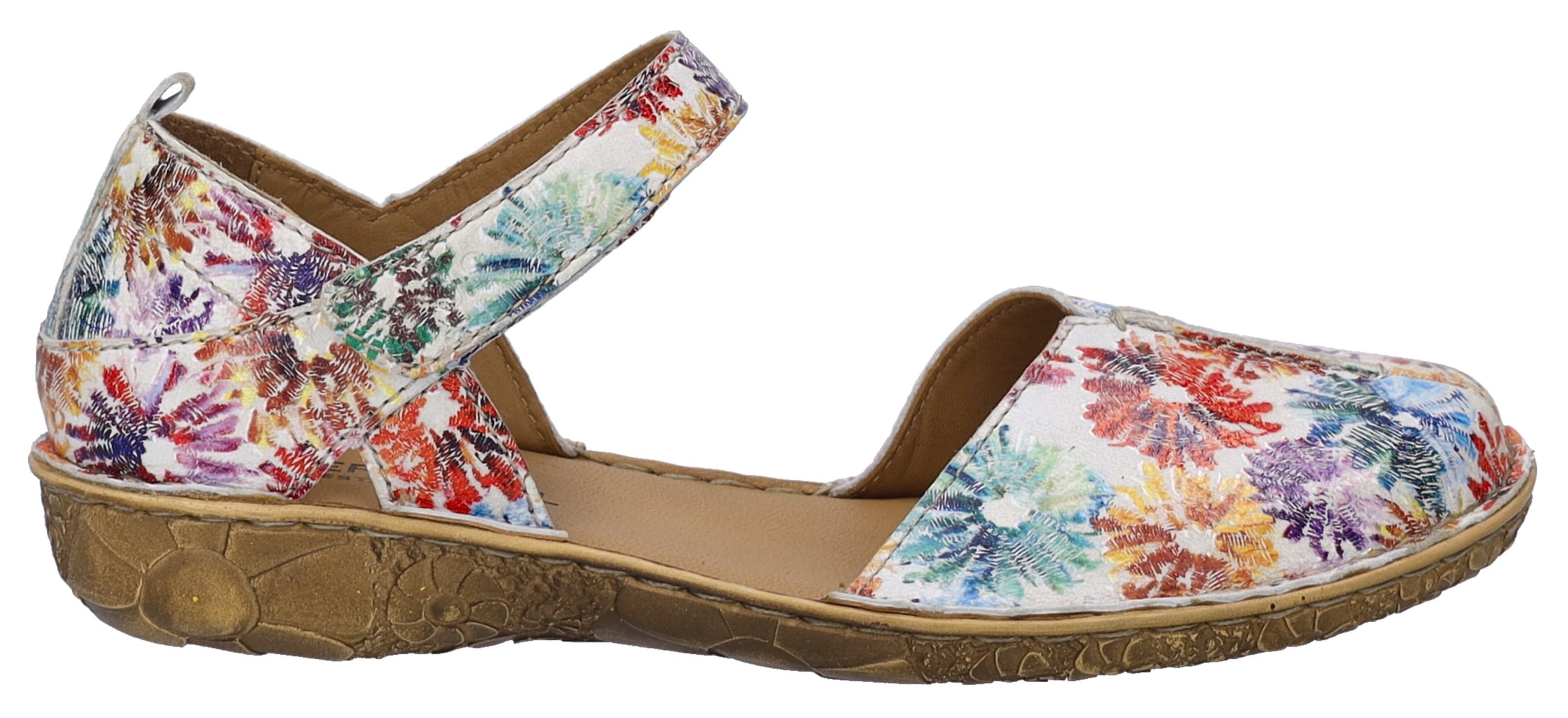 Josef Seibel Riemchenballerina »ROSALIE 42«, Sandale, Spangenschuh, Komfortschuh mit Klettverschluss
