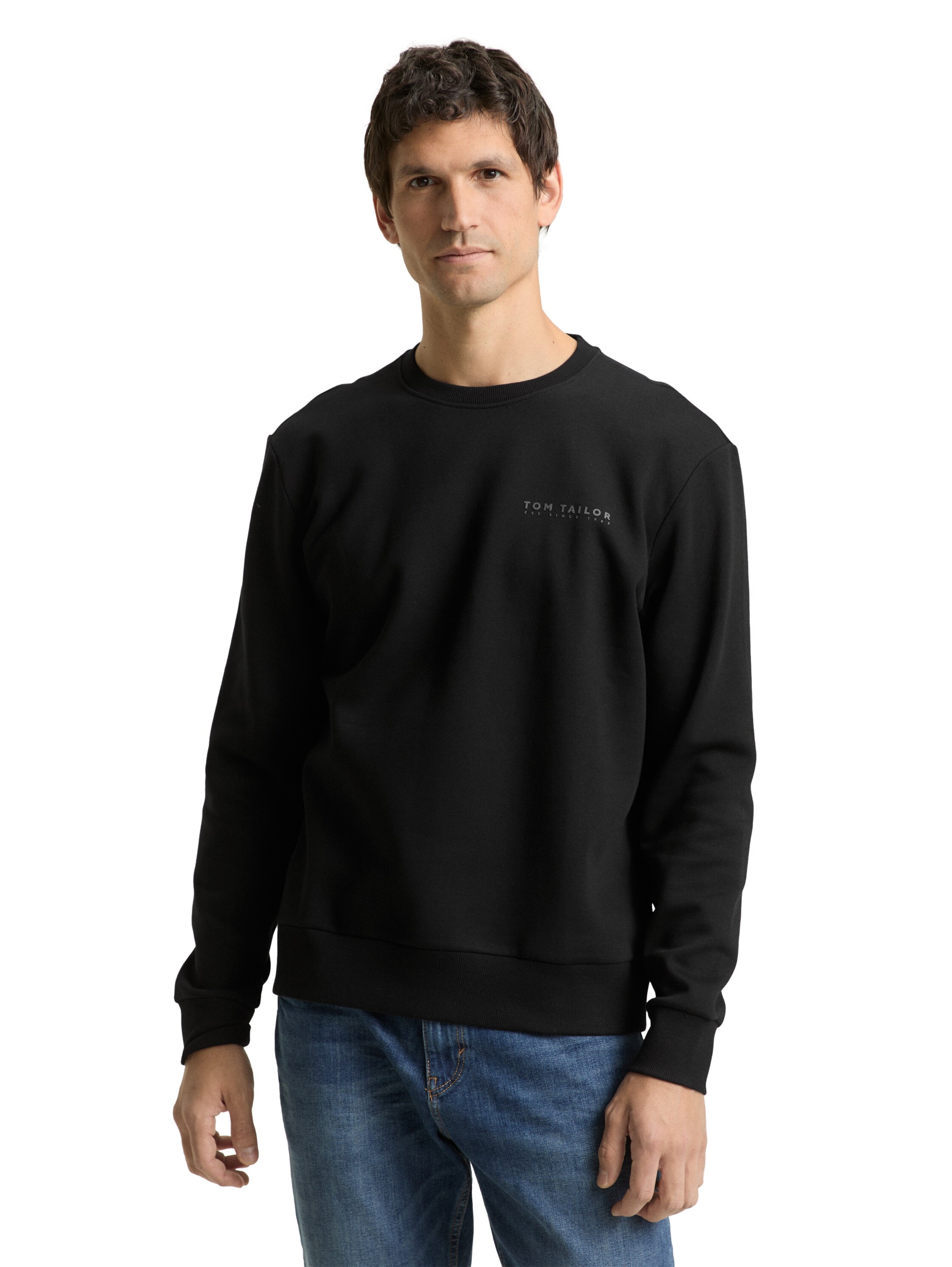 TOM TAILOR Sweatshirt , mit Logo Stickerei
