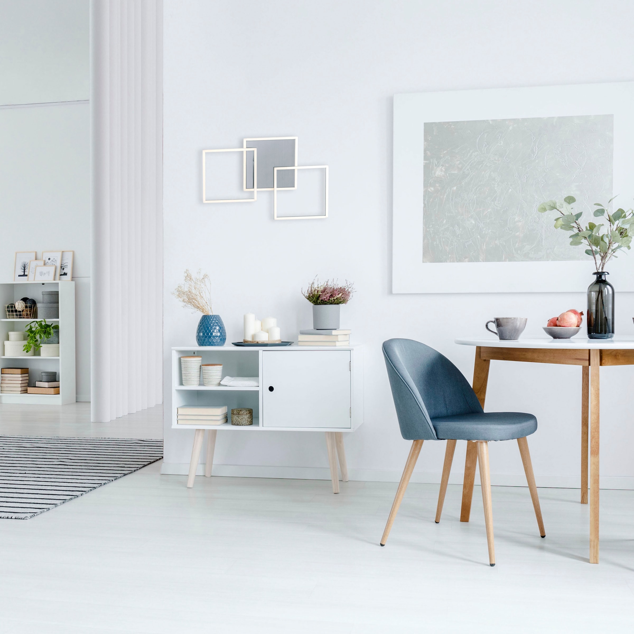 JUST LIGHT LED Deckenleuchte »IVEN« LED-Board 1 Stk. Warmweiß LED