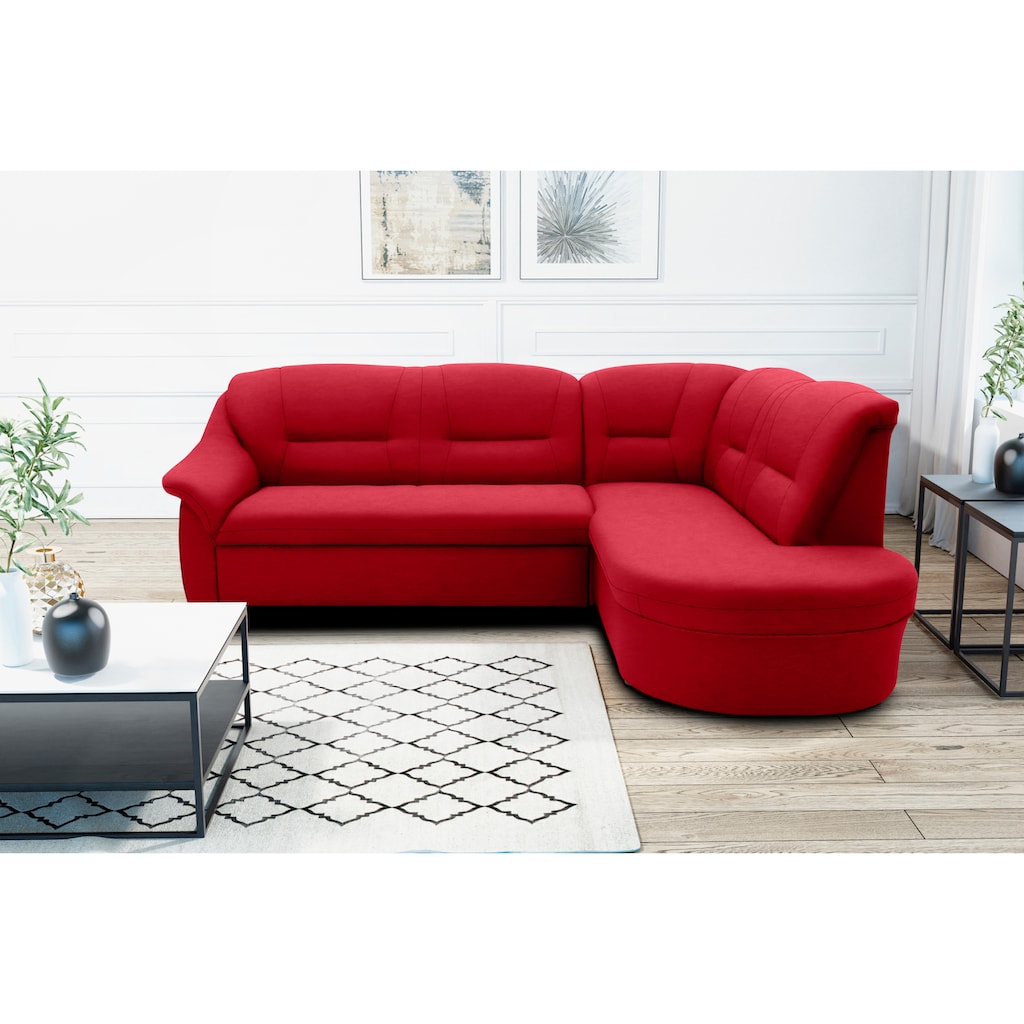 DOMO collection Ecksofa »Faenza«